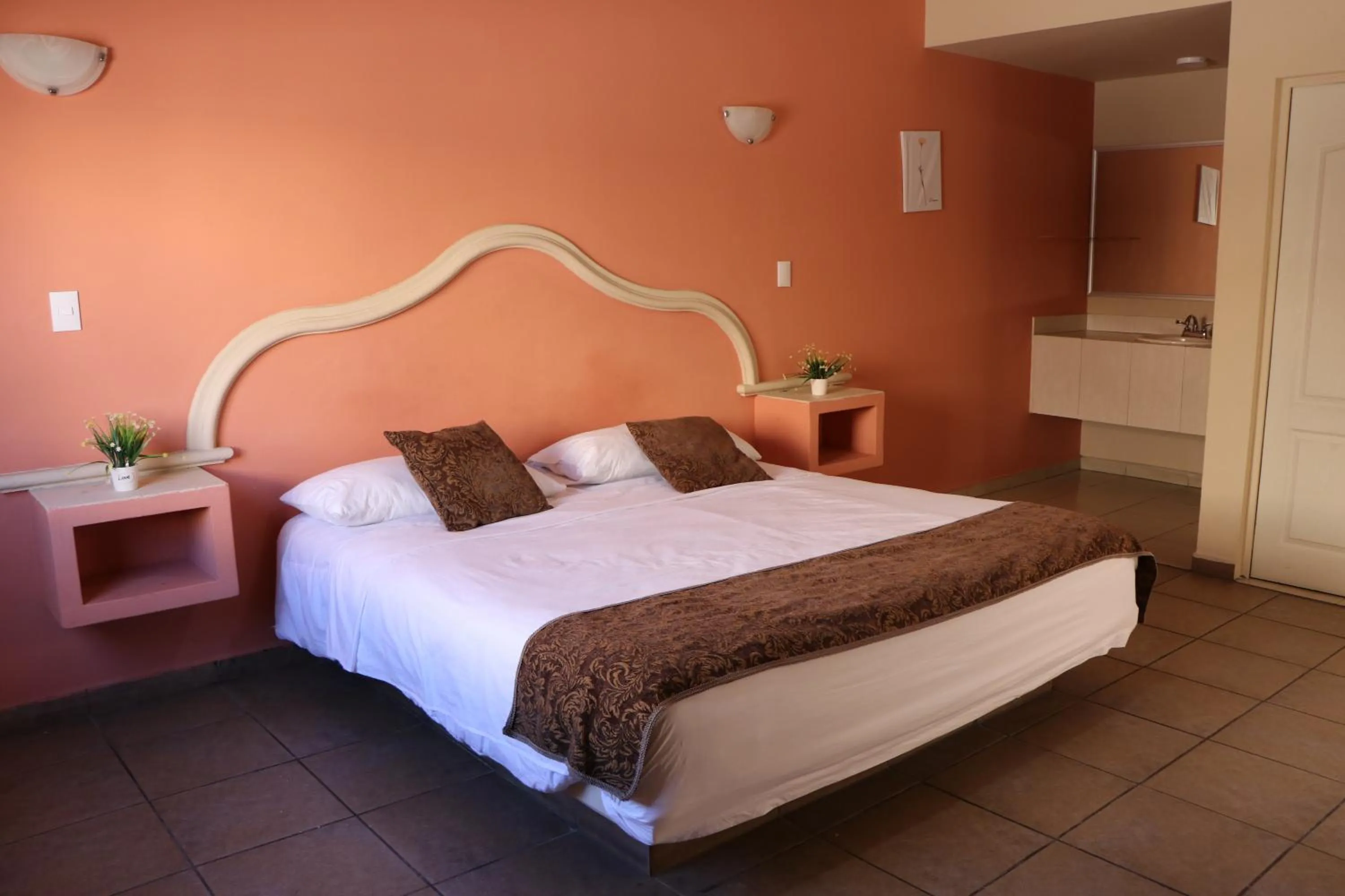 Bed in Hotel Parque Inn