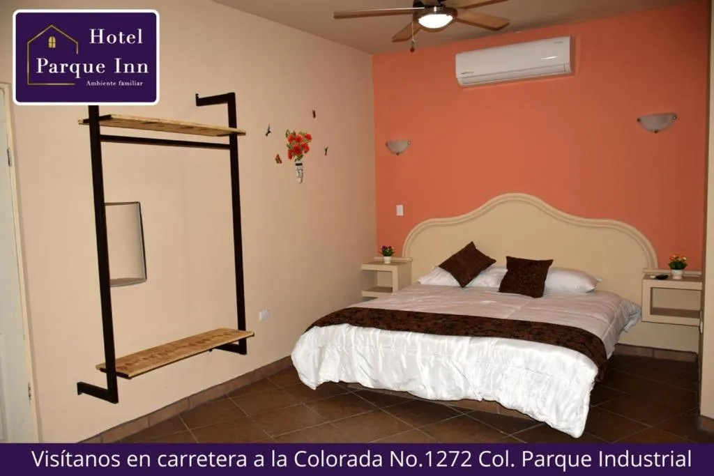 Bed in Hotel Parque Inn