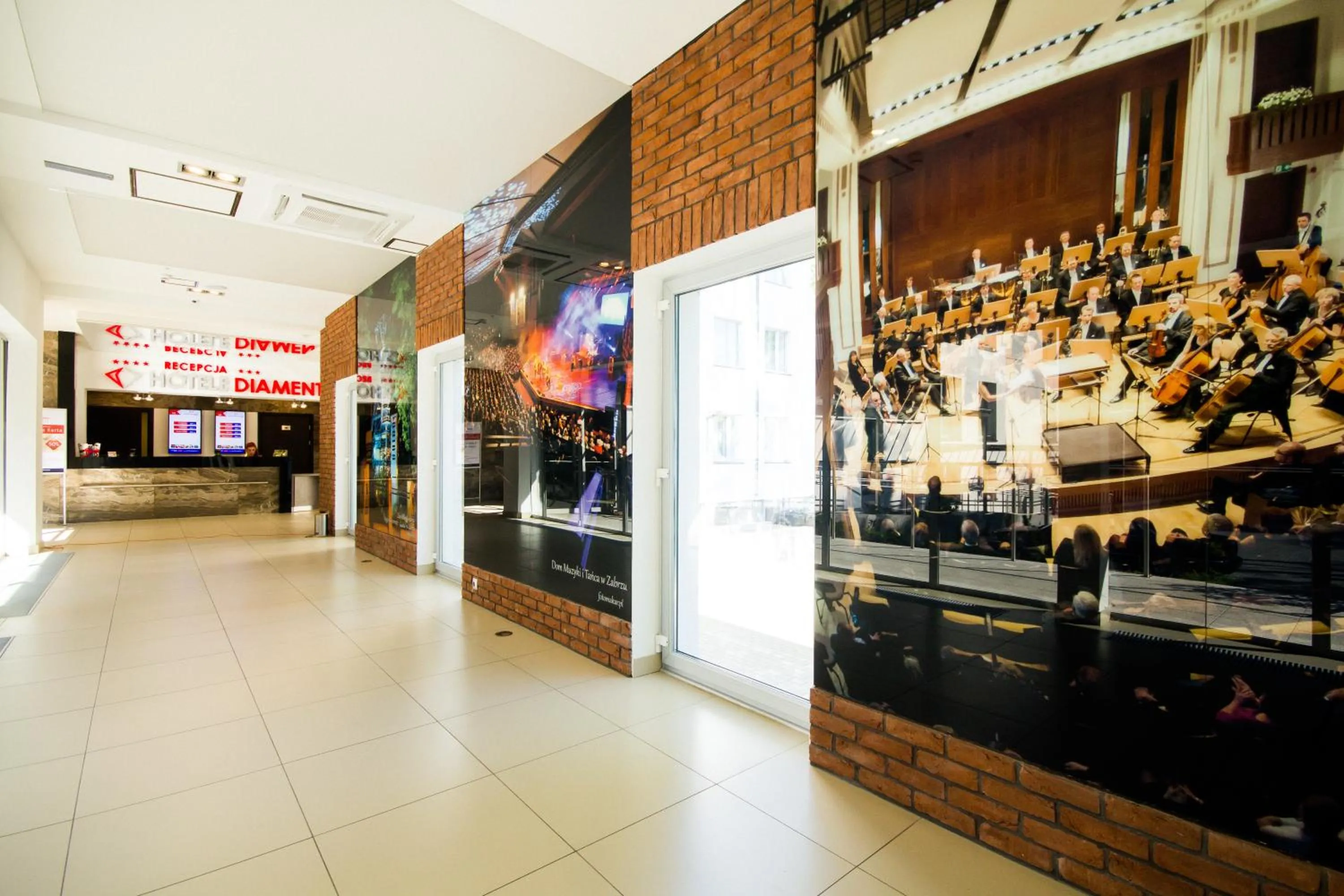 Lobby or reception in Park Hotel Diament Zabrze - Gliwice