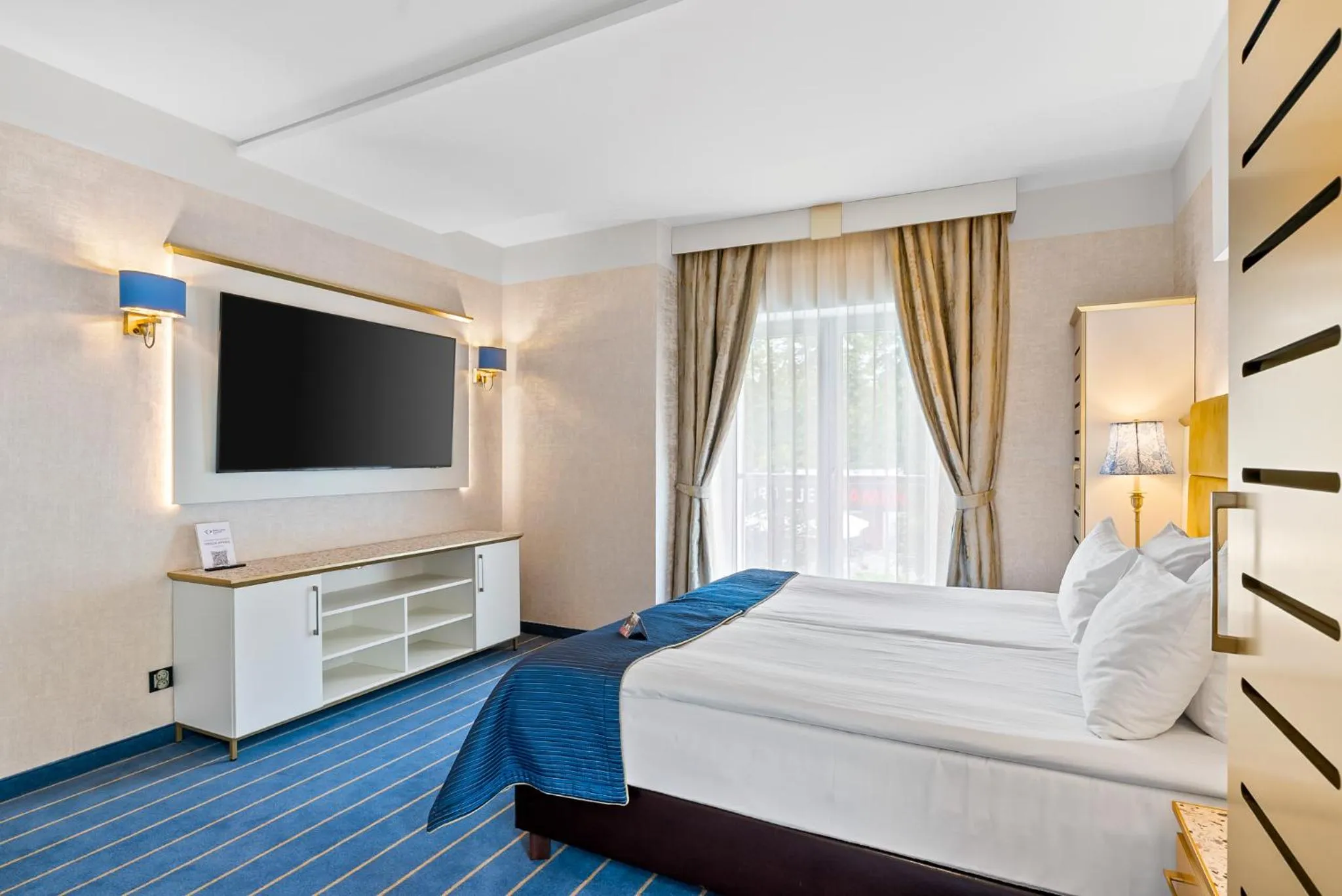 Bed in Park Hotel Diament Zabrze - Gliwice