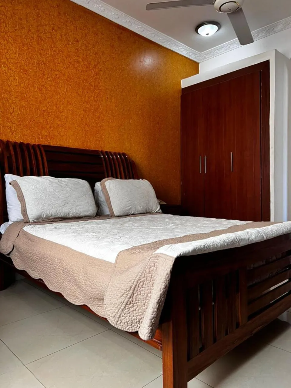 Bed in Rainbow Hotel