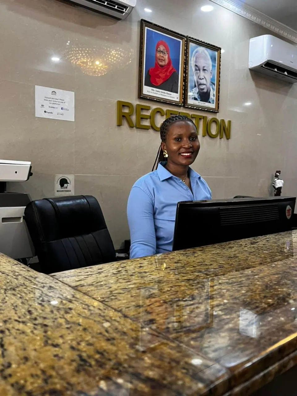 Lobby or reception in Rainbow Hotel