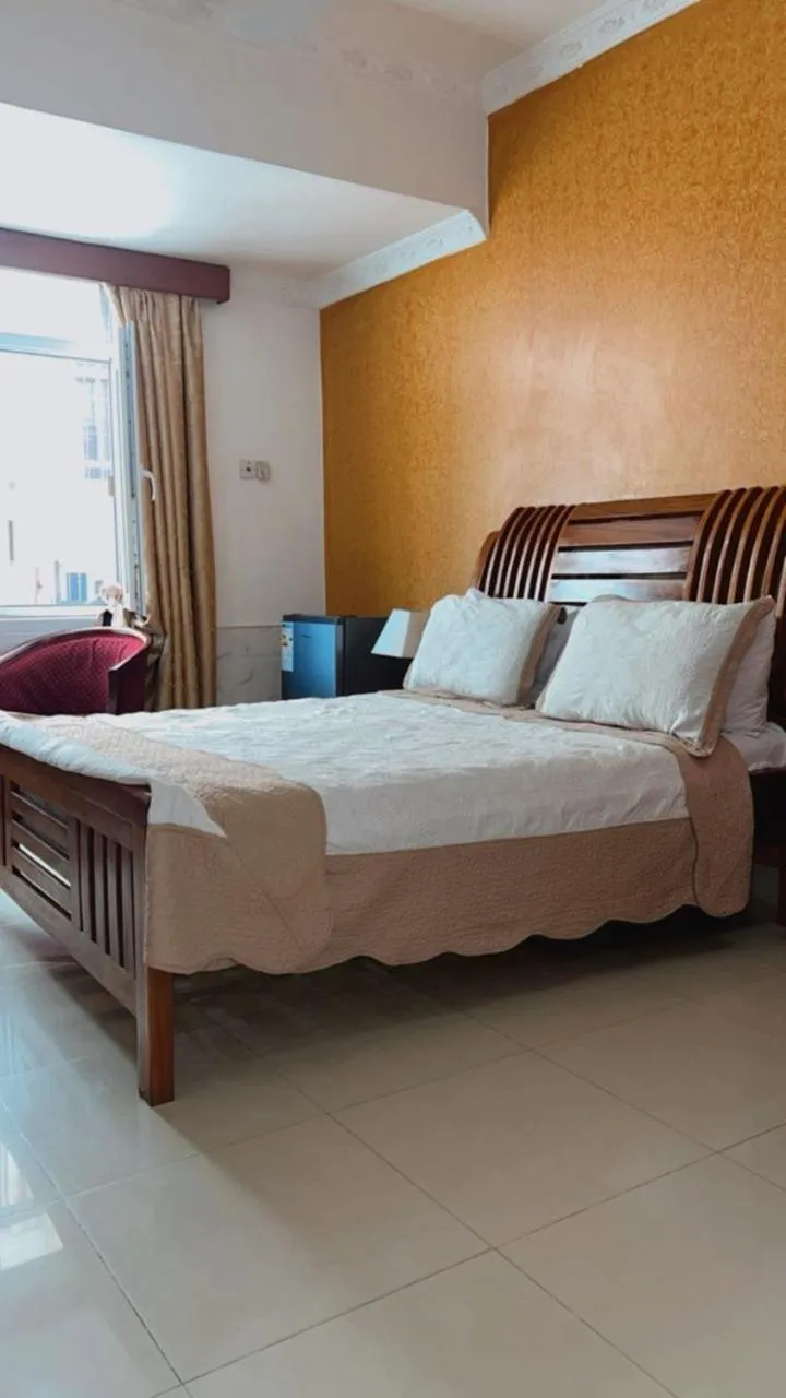 Bed in Rainbow Hotel