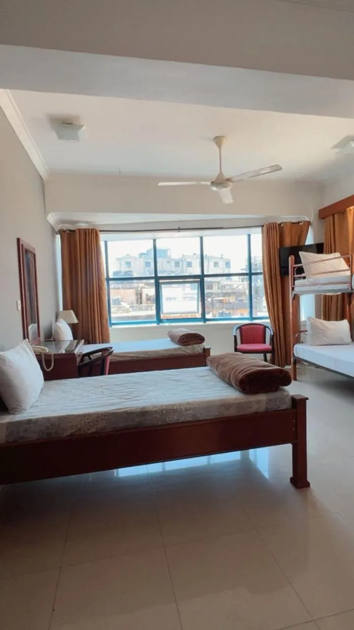 Bed in Rainbow Hotel