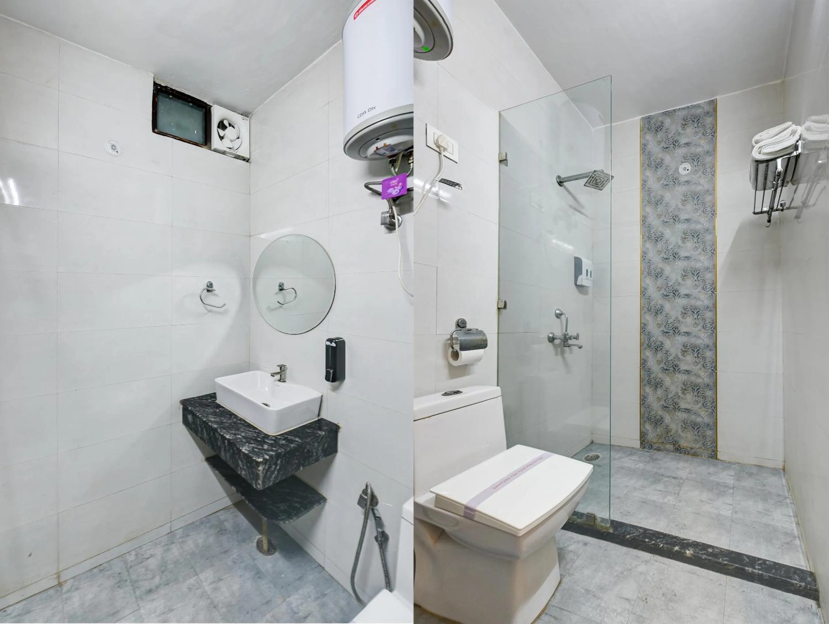 Shower in Gallivanto Inn