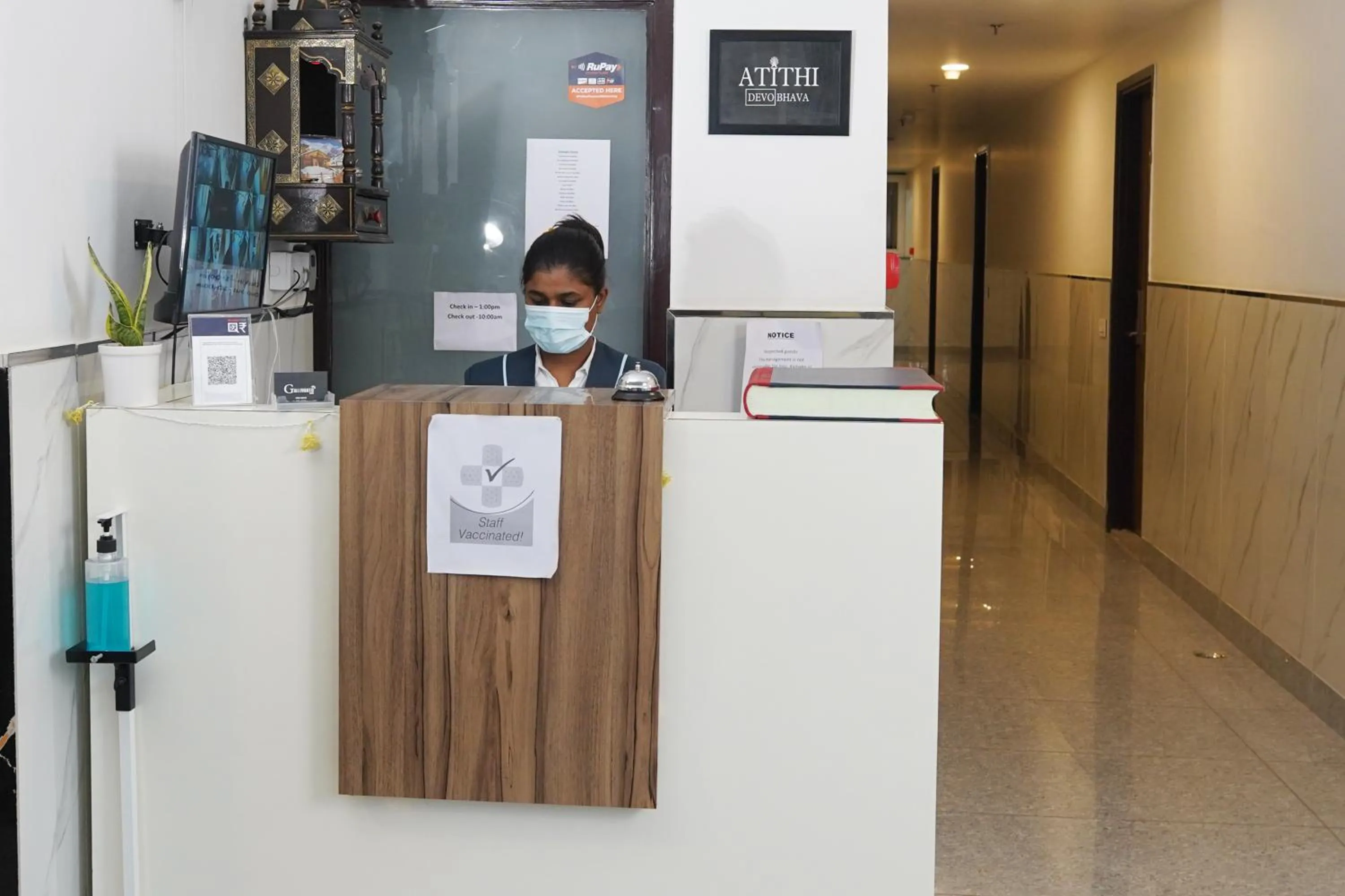 Lobby or reception in Gallivanto Inn