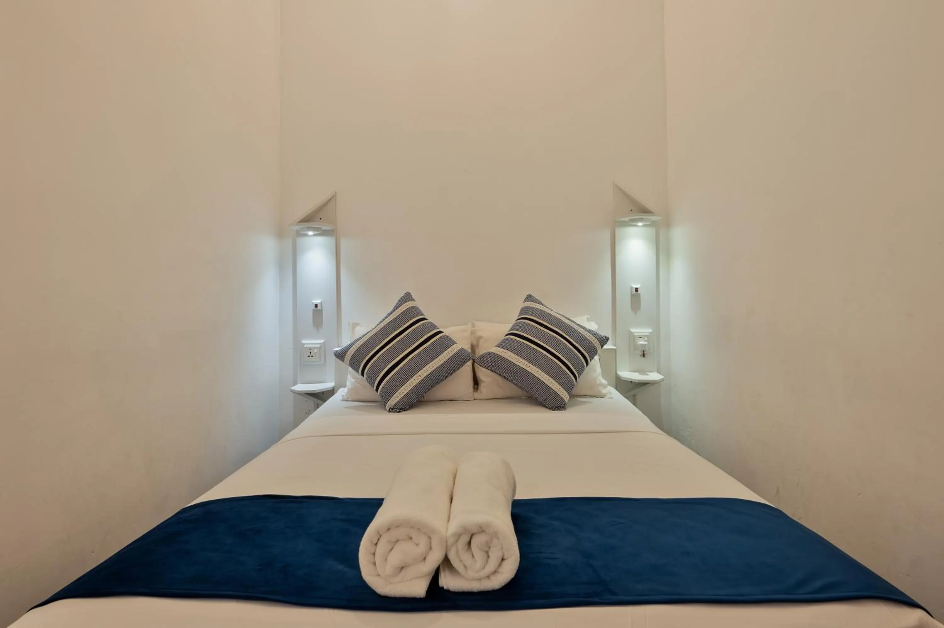 Bed in The Empyrean Airport Transit Hotel