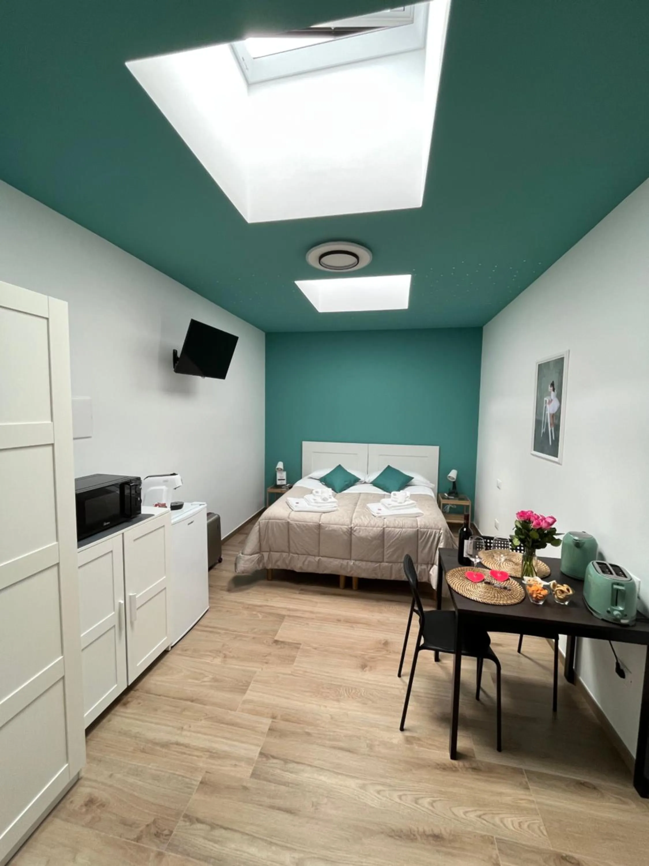 TV and multimedia, Bed in B&B La casa di Ale