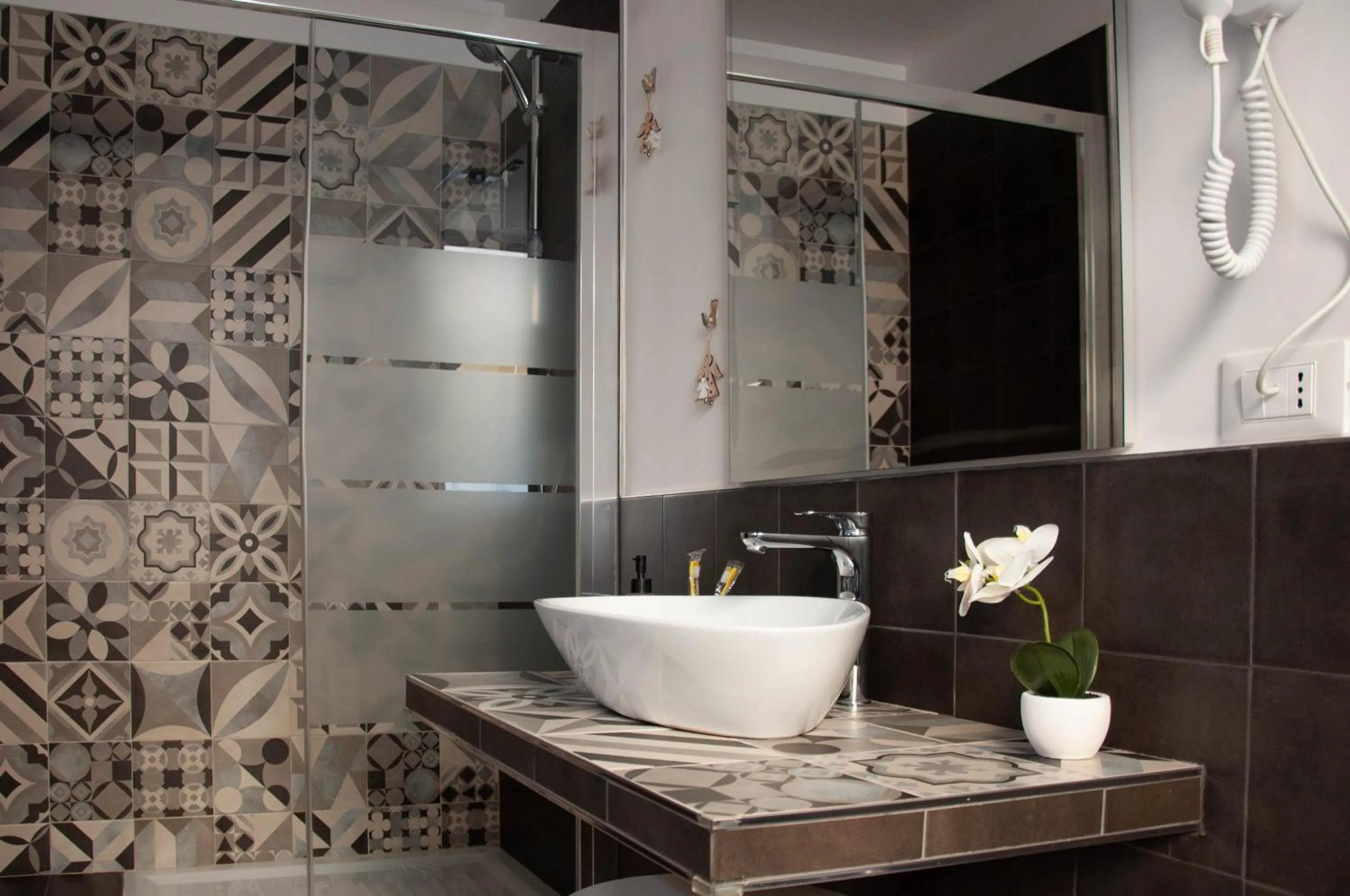 Bathroom in B&B La casa di Ale