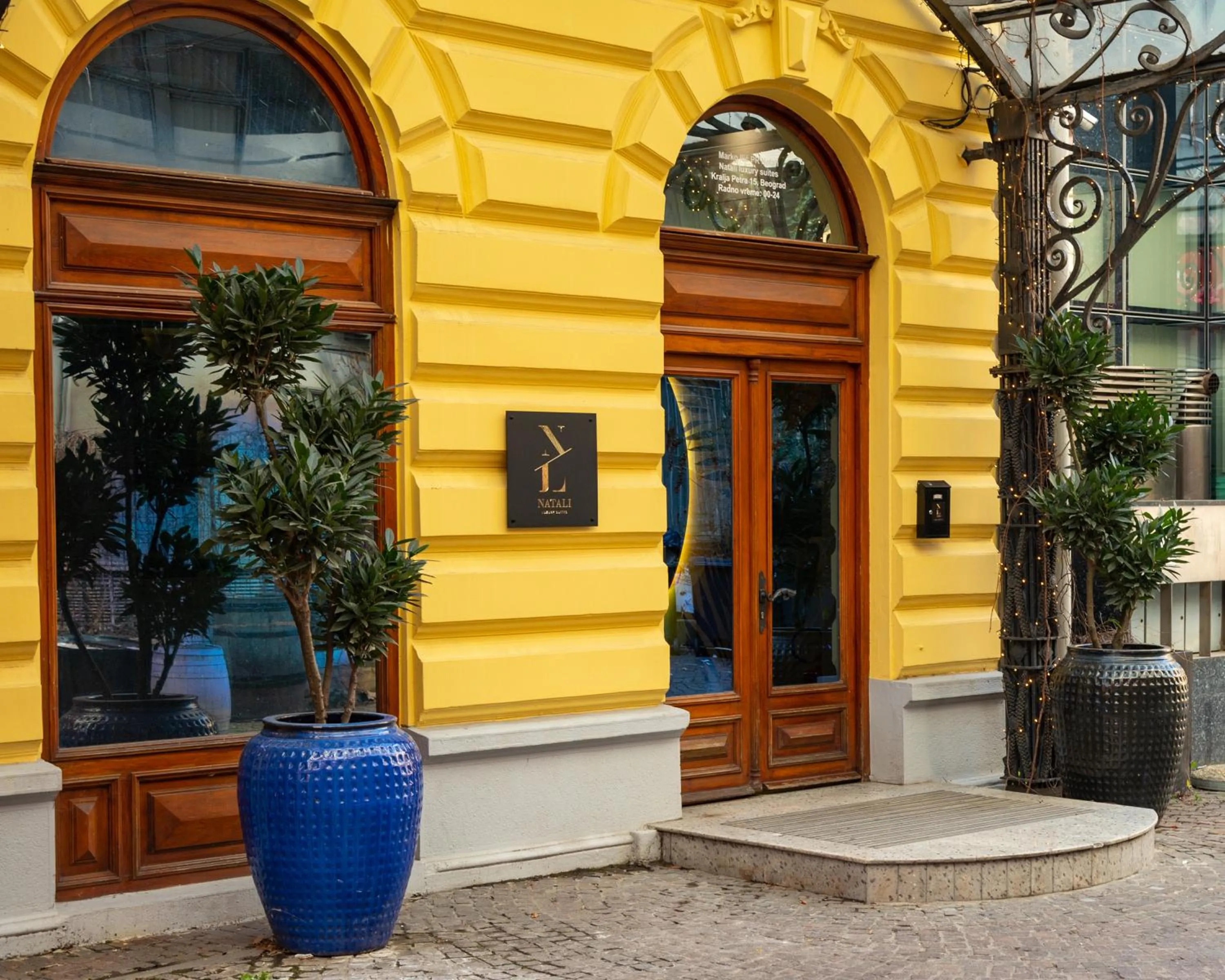 Property building in NATALI Luxury suites PARKING