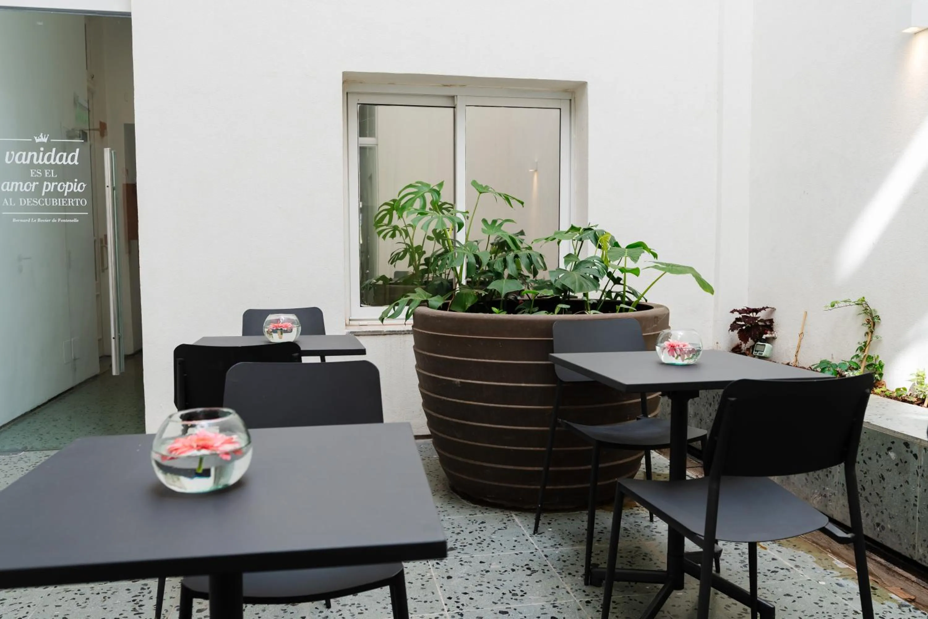 Patio in Vain Boutique Hotel