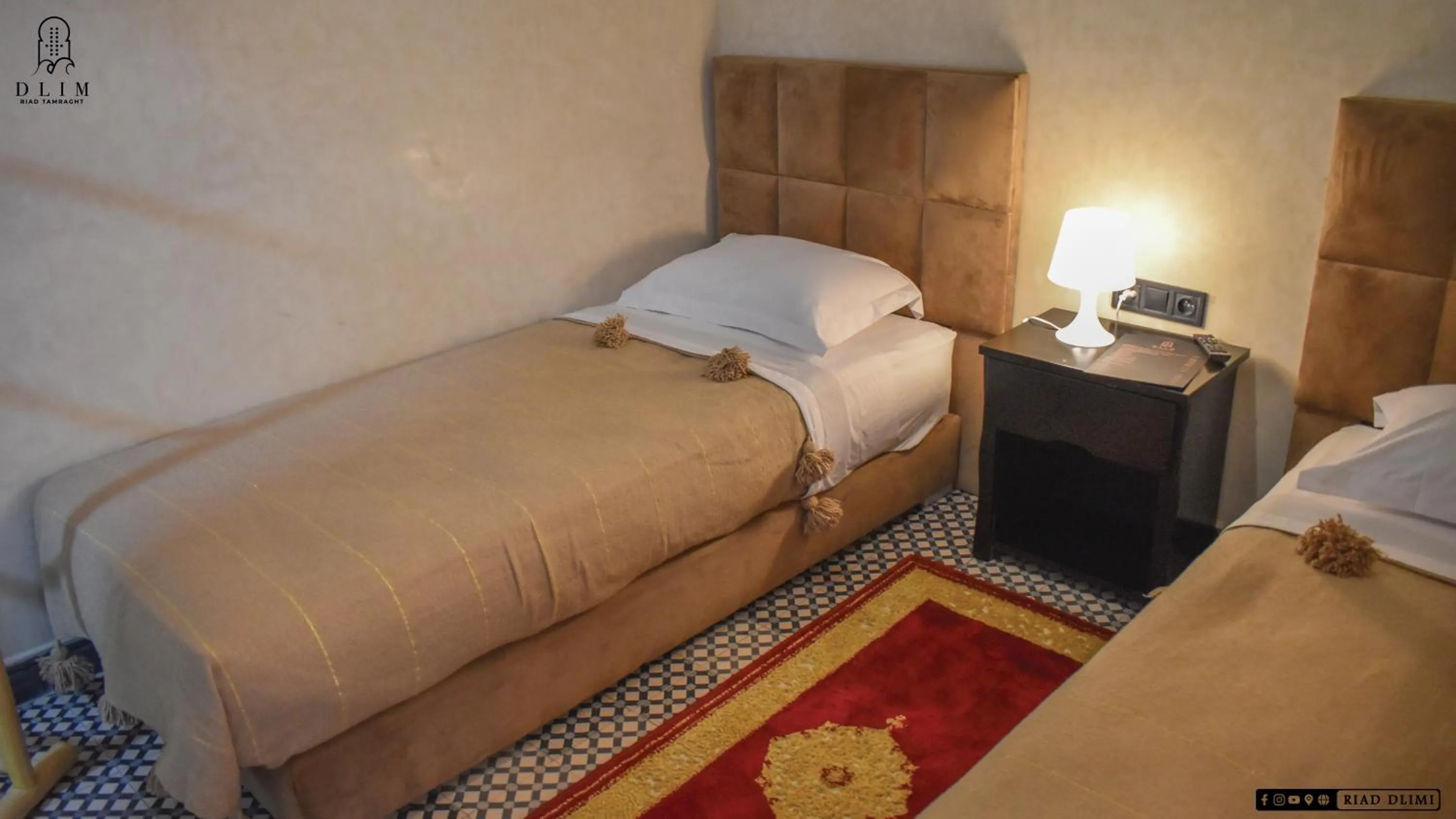 Bedroom in Auberge RIAD DLIM Tamraght