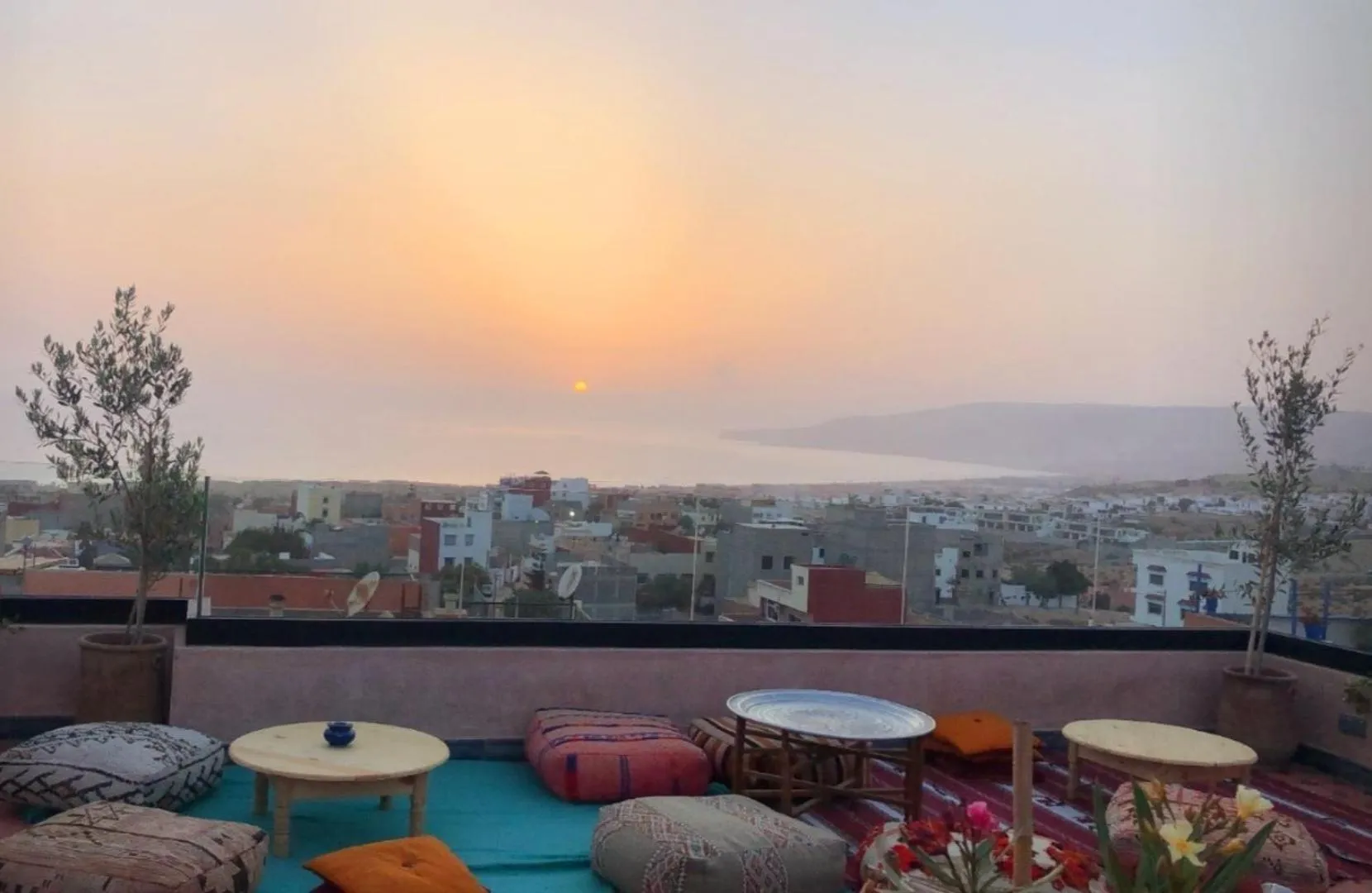 Balcony/Terrace in Auberge RIAD DLIM Tamraght