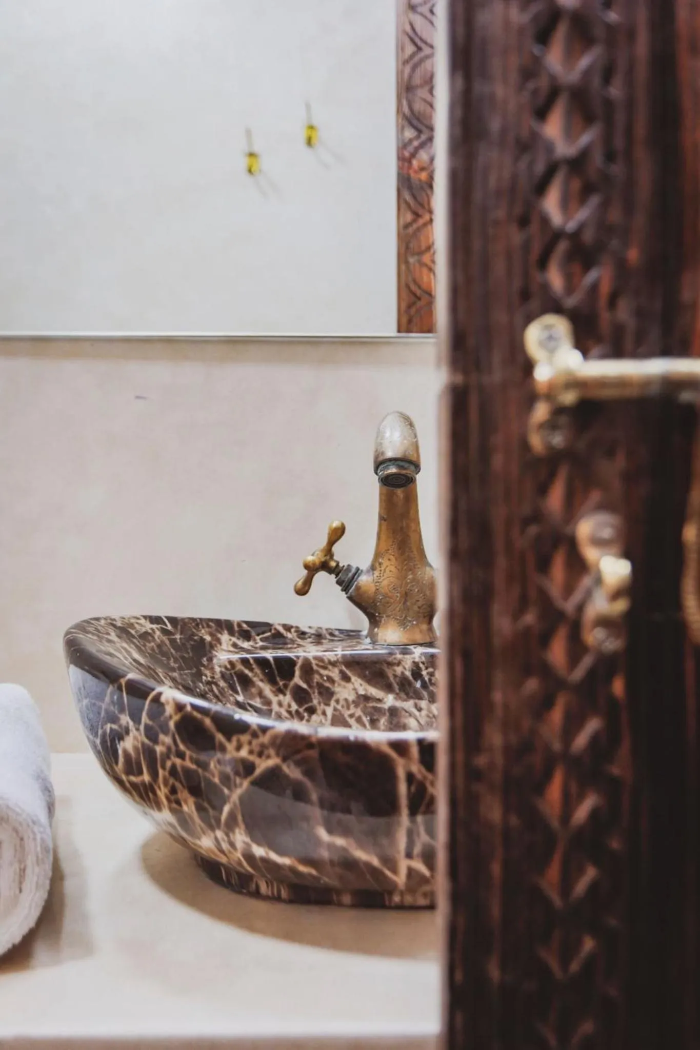 Bathroom in Auberge RIAD DLIM Tamraght