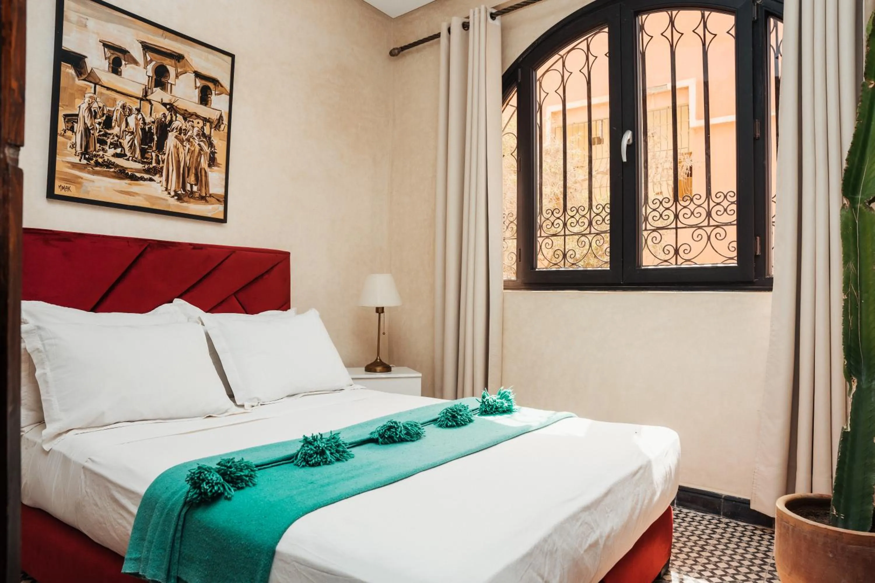 Bed in Auberge RIAD DLIM Tamraght
