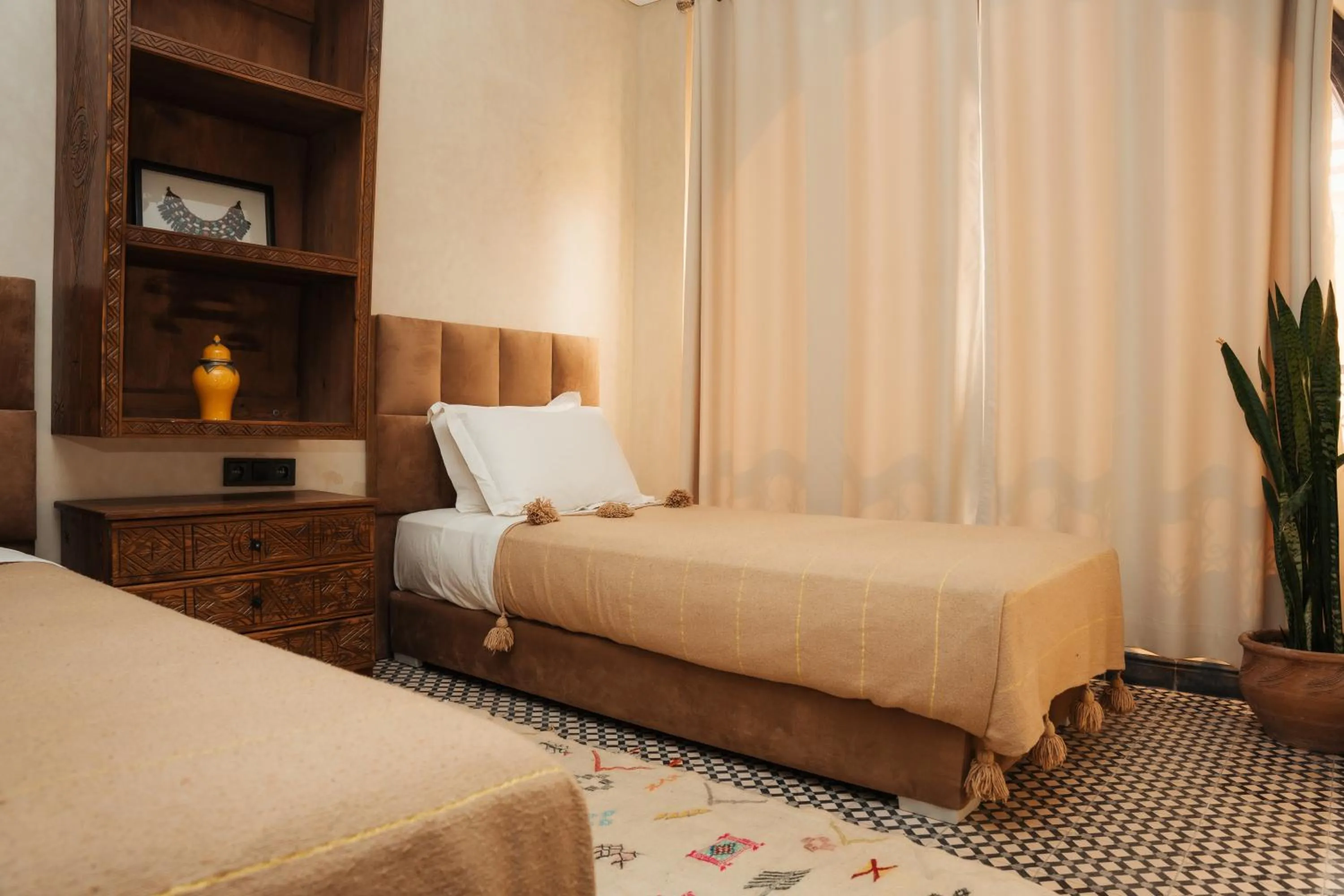 Bedroom in Auberge RIAD DLIM Tamraght