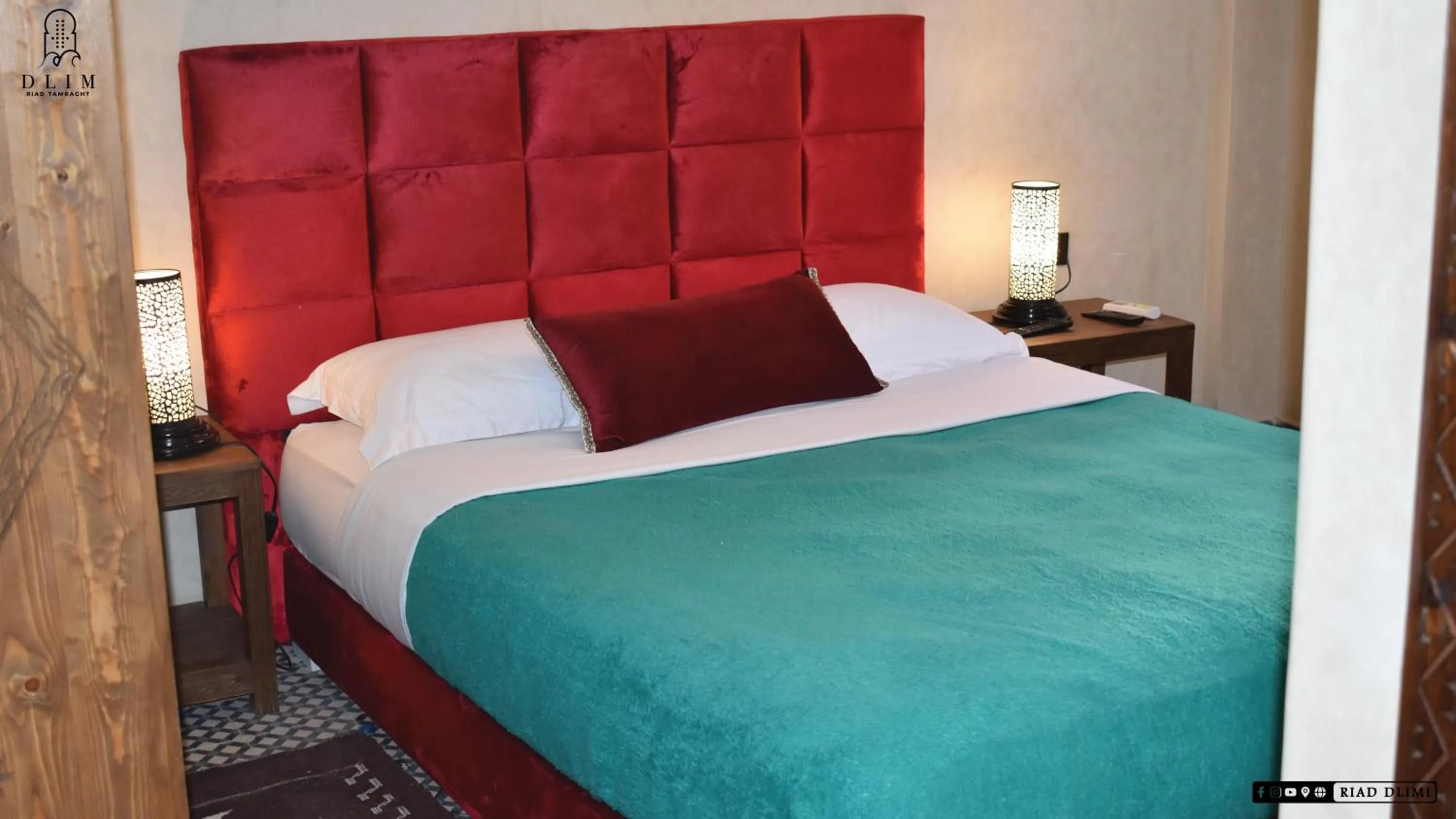Bedroom in Auberge RIAD DLIM Tamraght