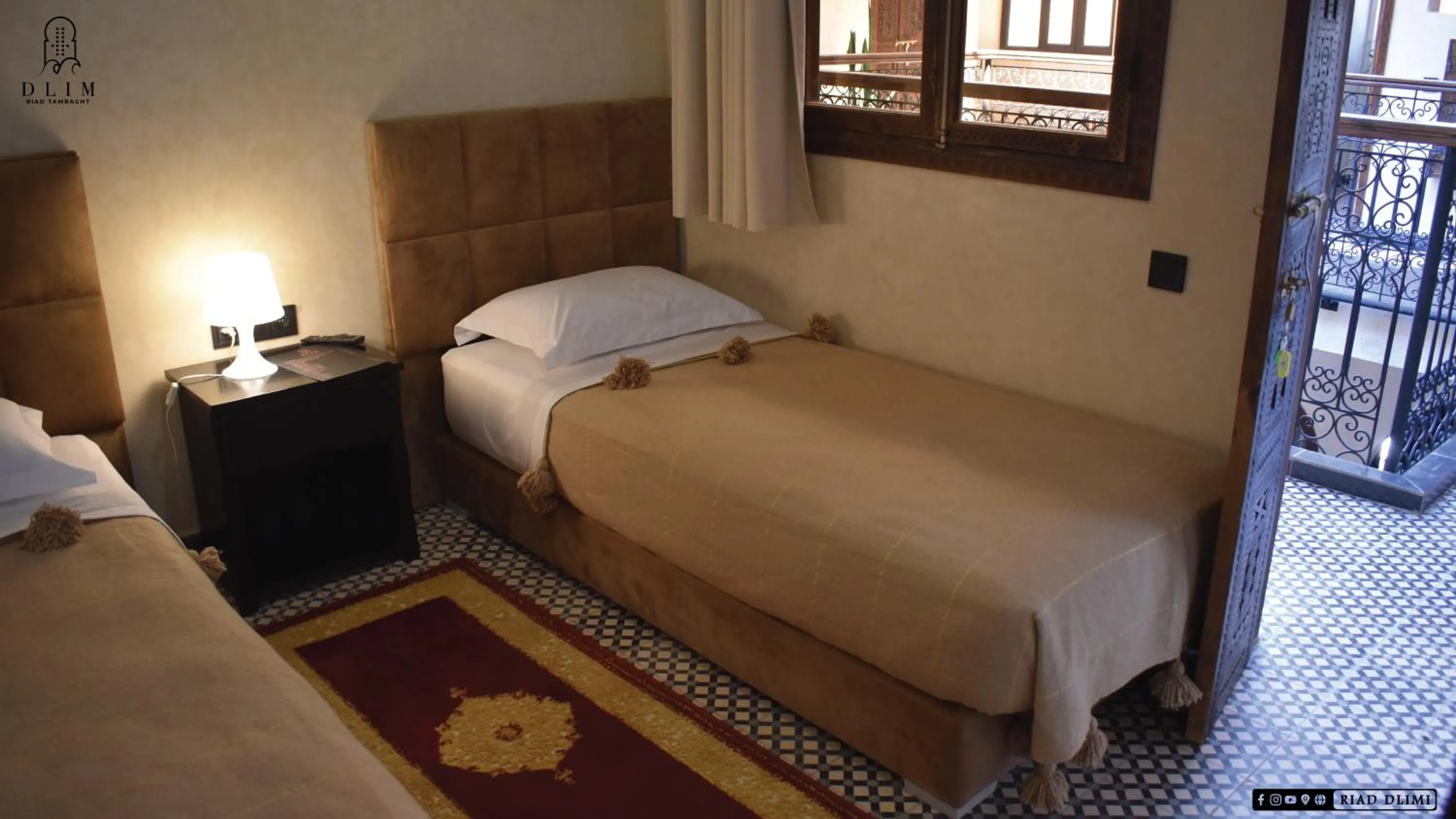 Bedroom in Auberge RIAD DLIM Tamraght