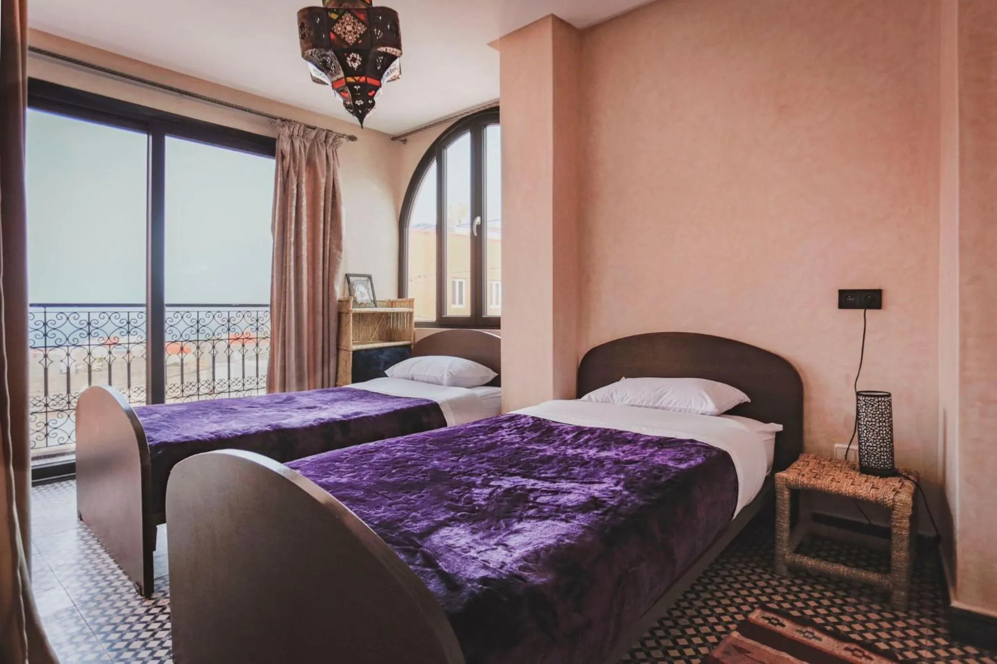 Sea view in Auberge RIAD DLIM Tamraght
