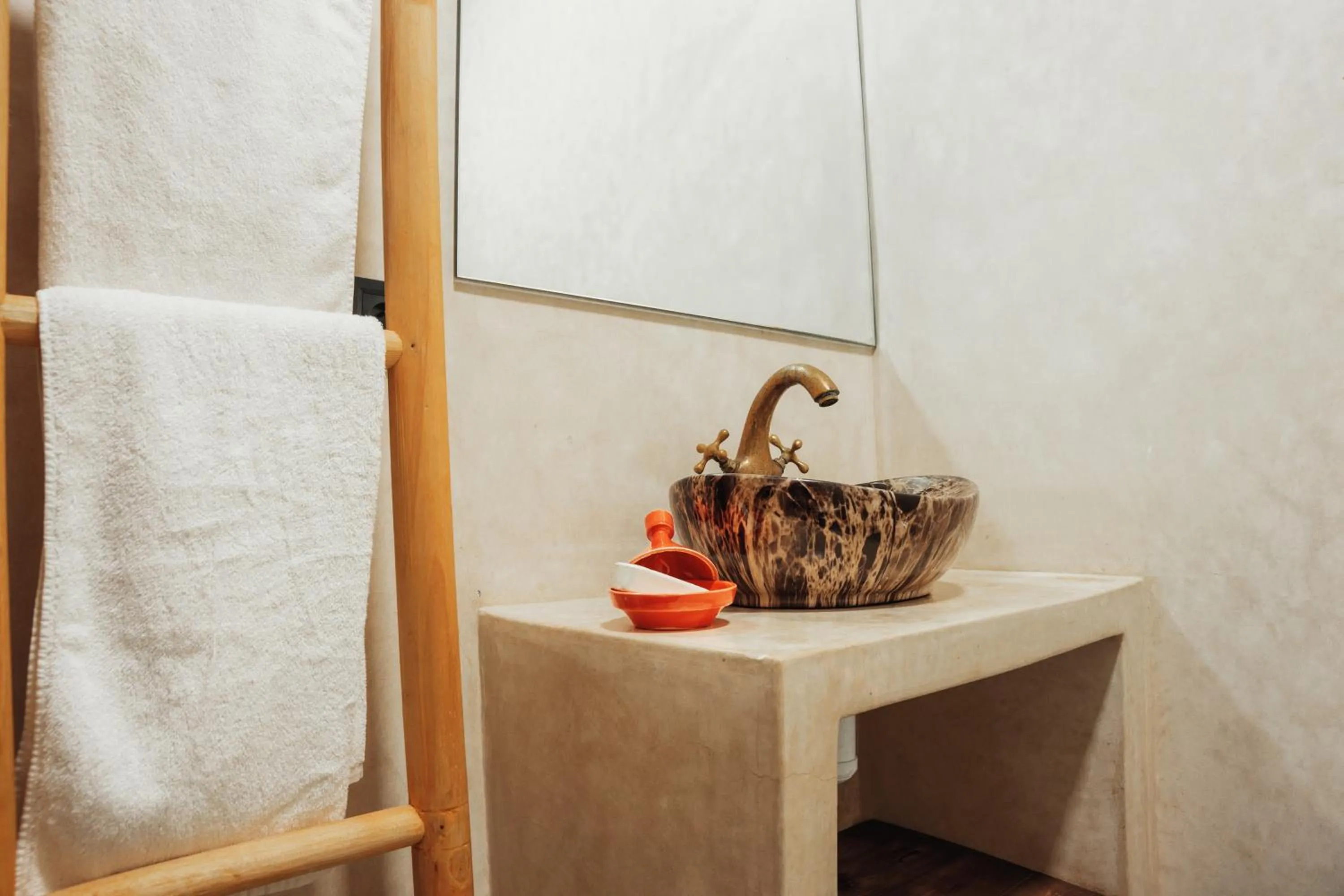 Bathroom in Auberge RIAD DLIM Tamraght