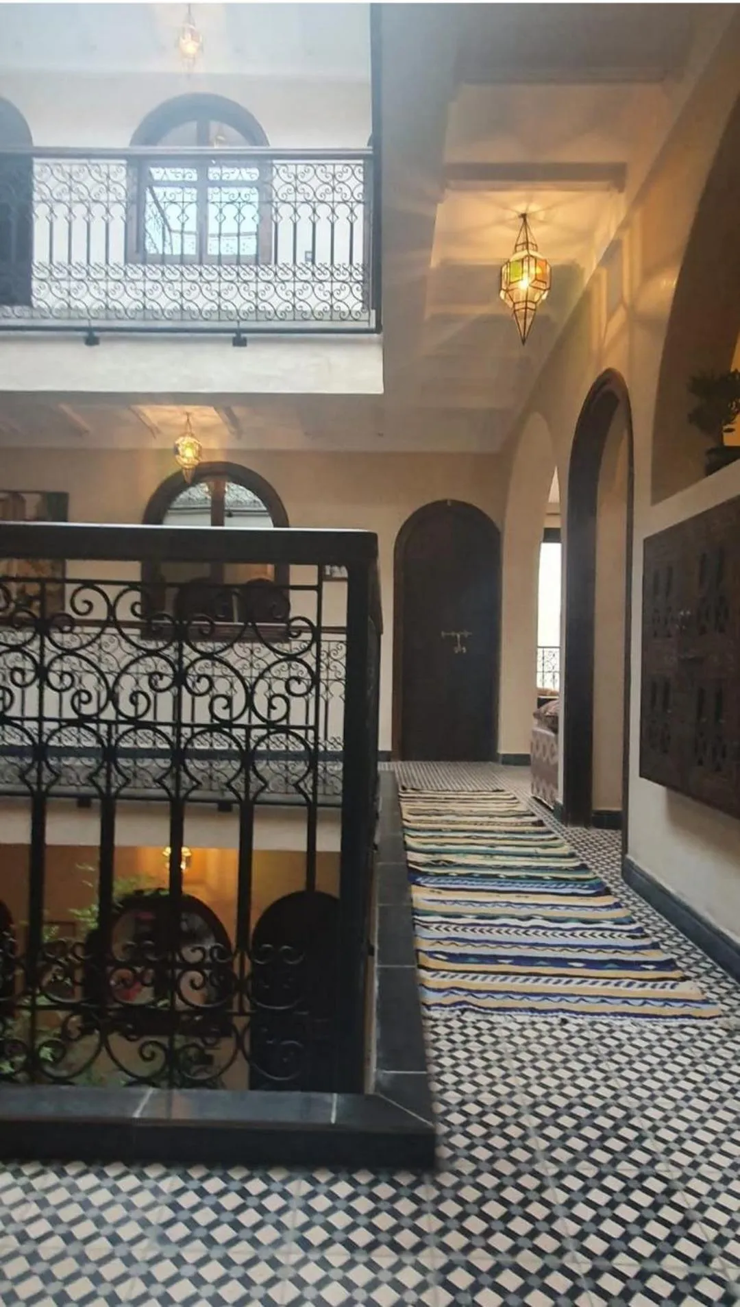 Patio in Auberge RIAD DLIM Tamraght