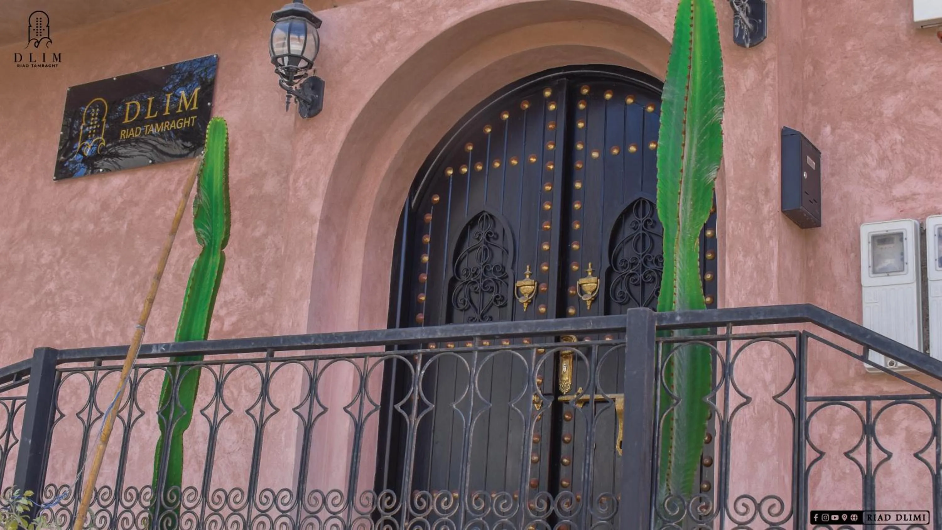 Facade/entrance in Auberge RIAD DLIM Tamraght