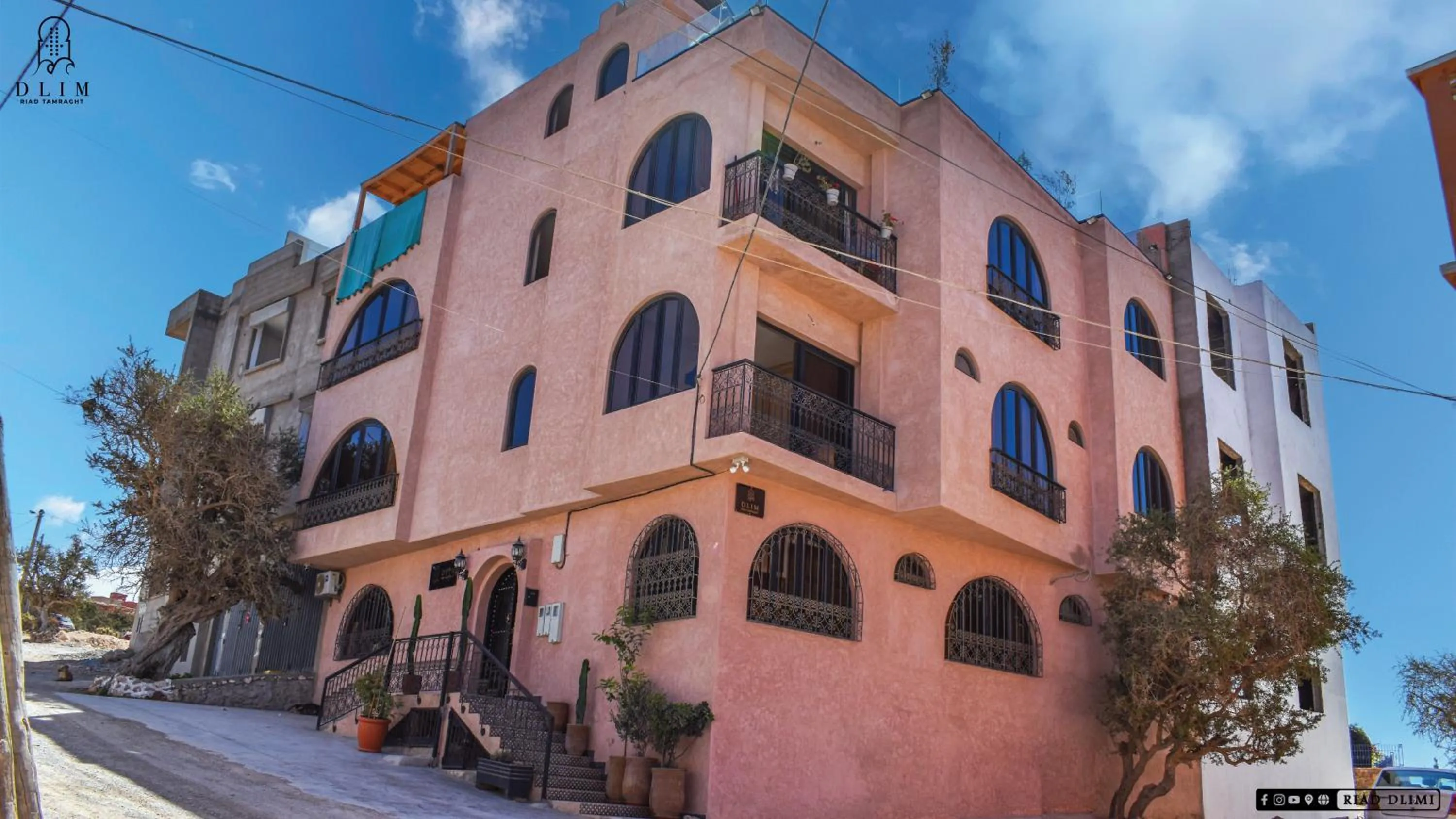 Facade/entrance in Auberge RIAD DLIM Tamraght