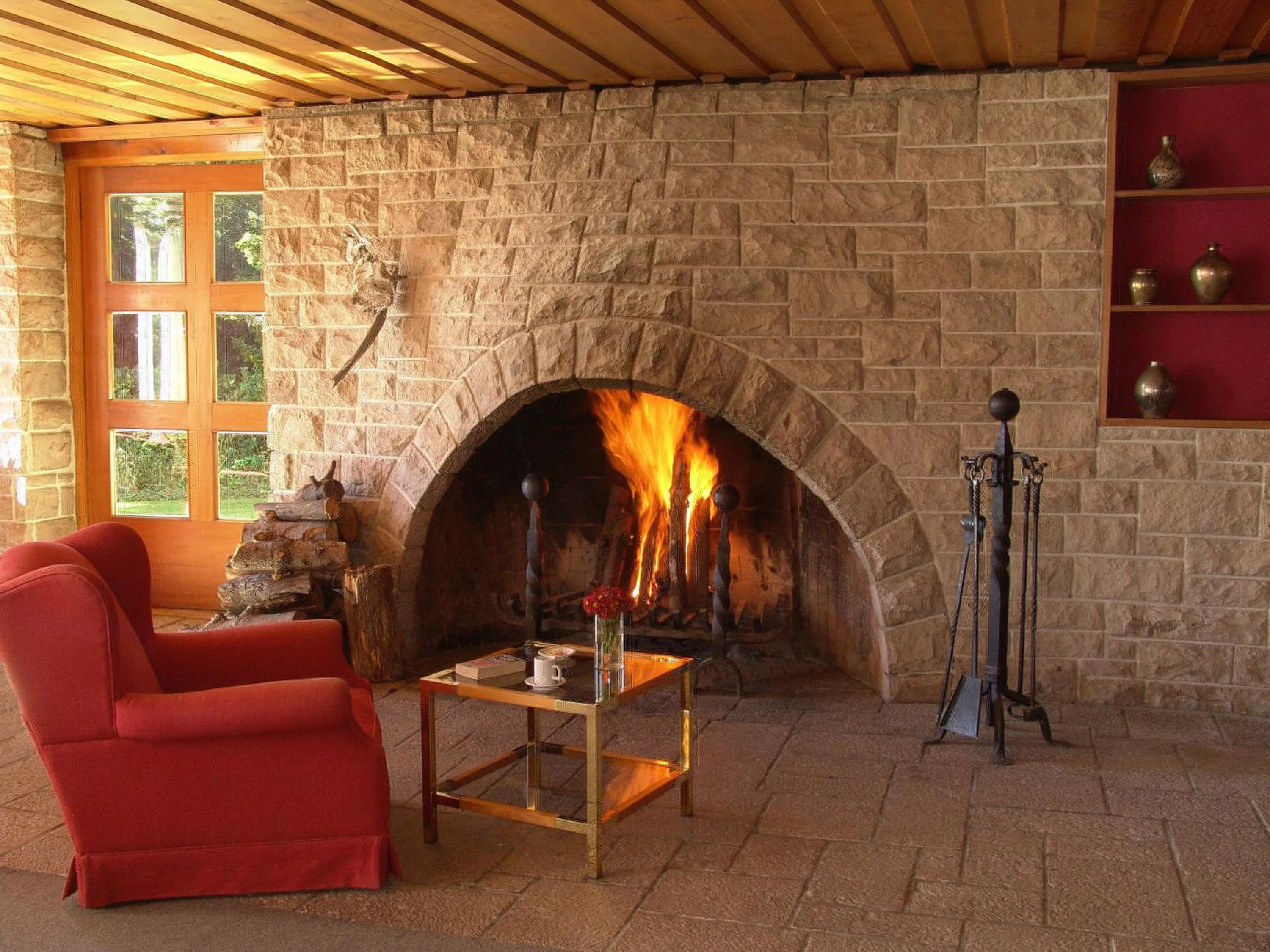 Lobby or reception in Hotel Tunquelén