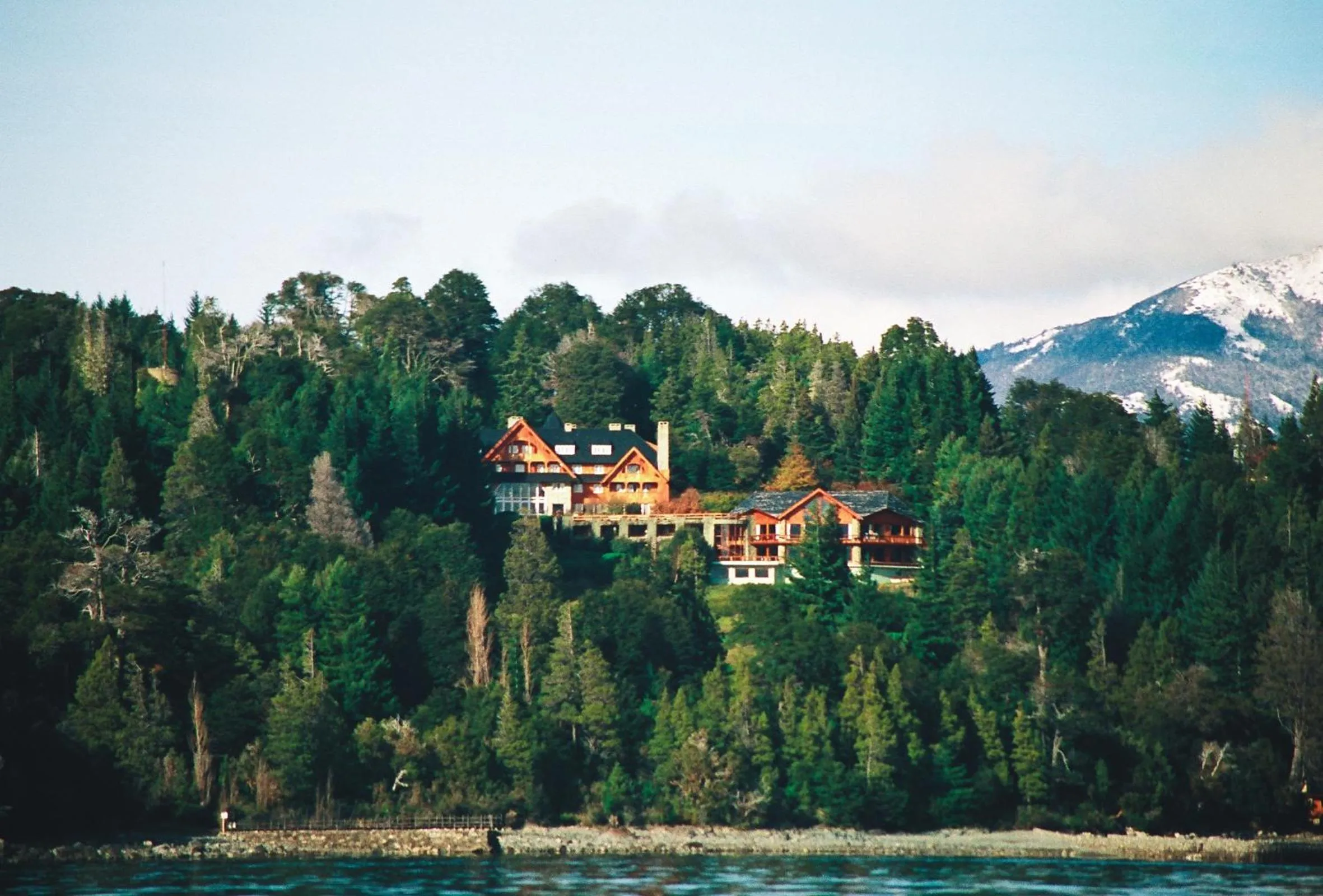 Bird's eye view in Hotel Tunquelén