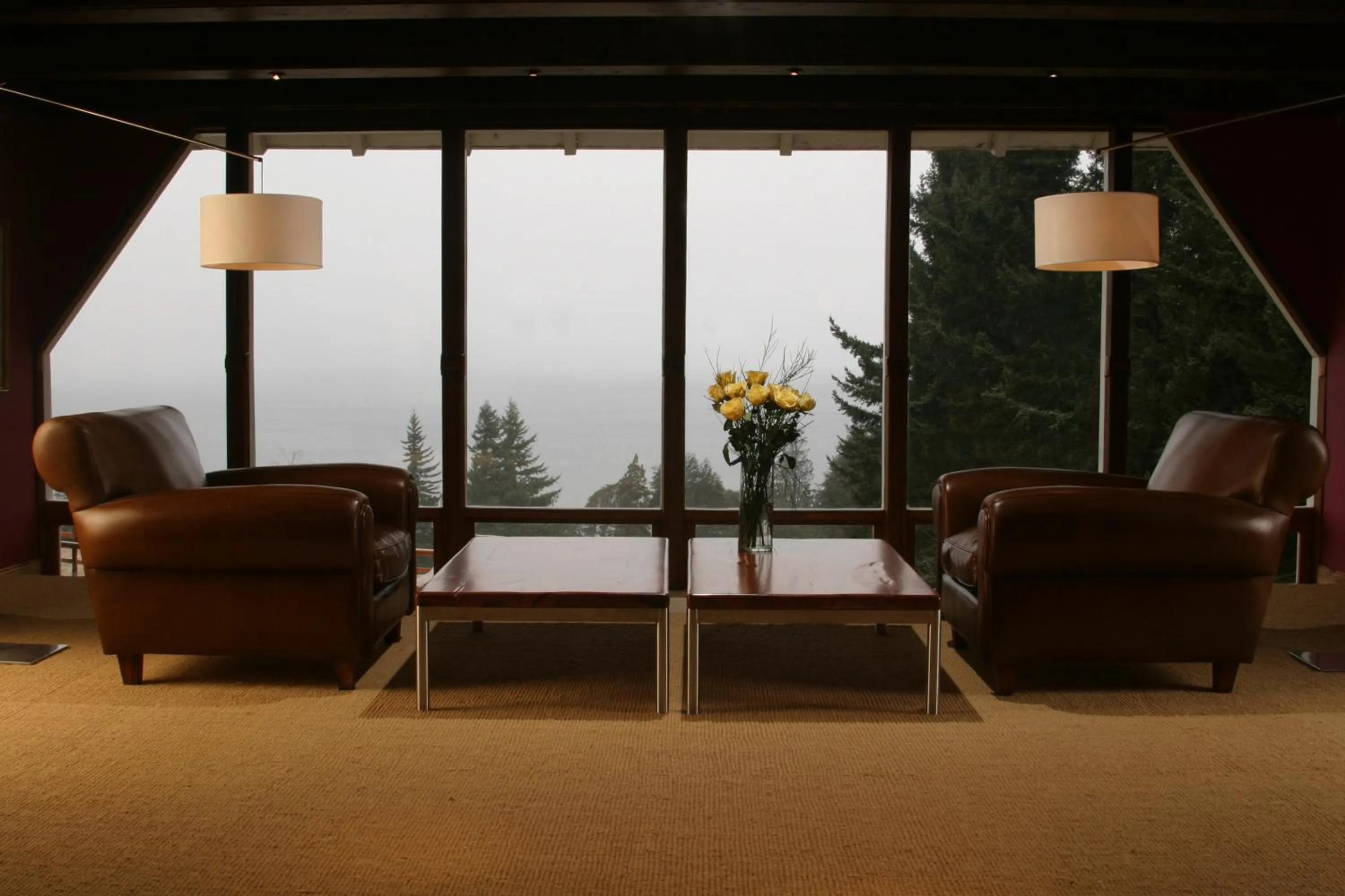 Lobby or reception in Hotel Tunquelén