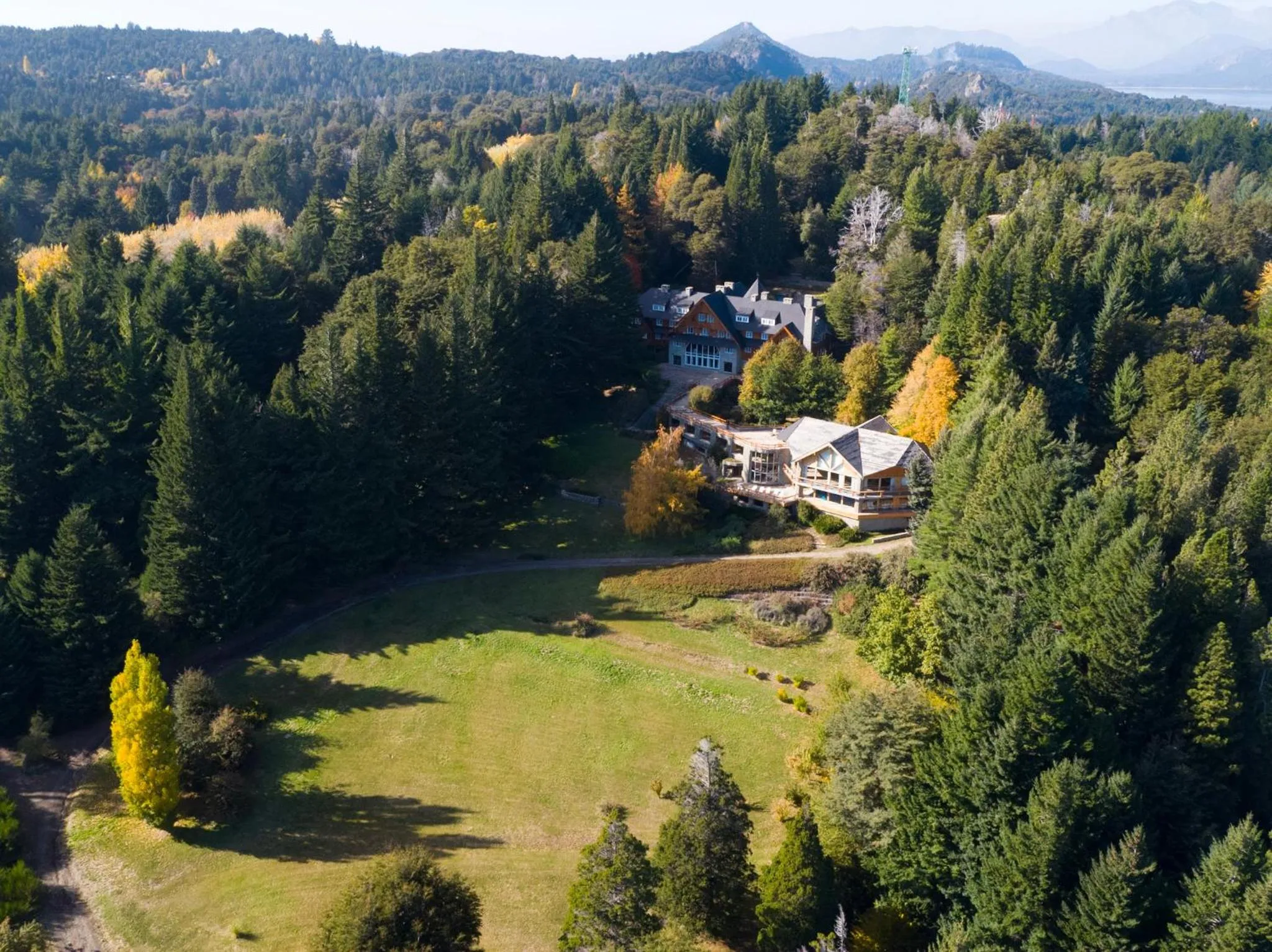 Garden in Hotel Tunquelén