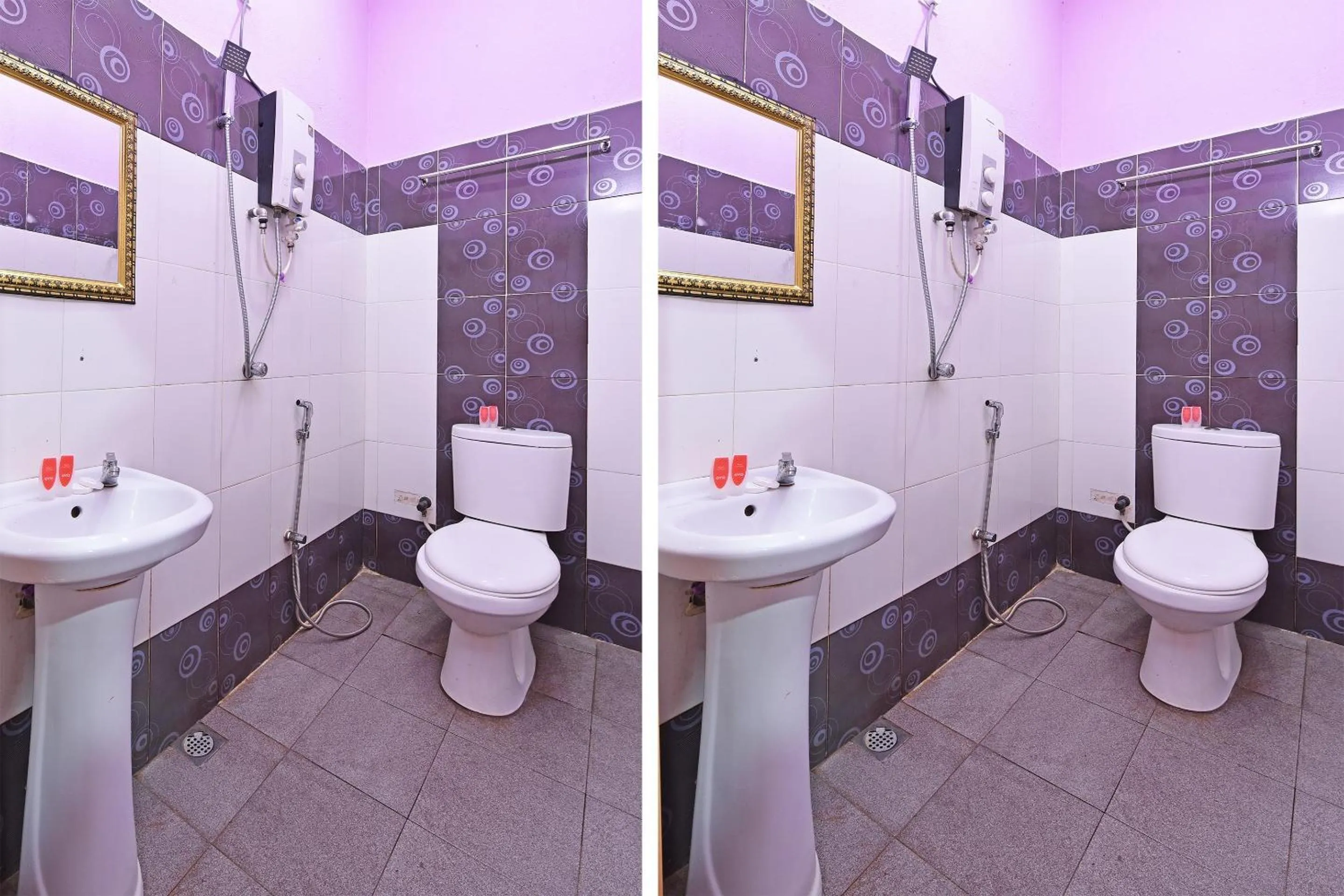 Bathroom in Hotel O Awan Biru Motel