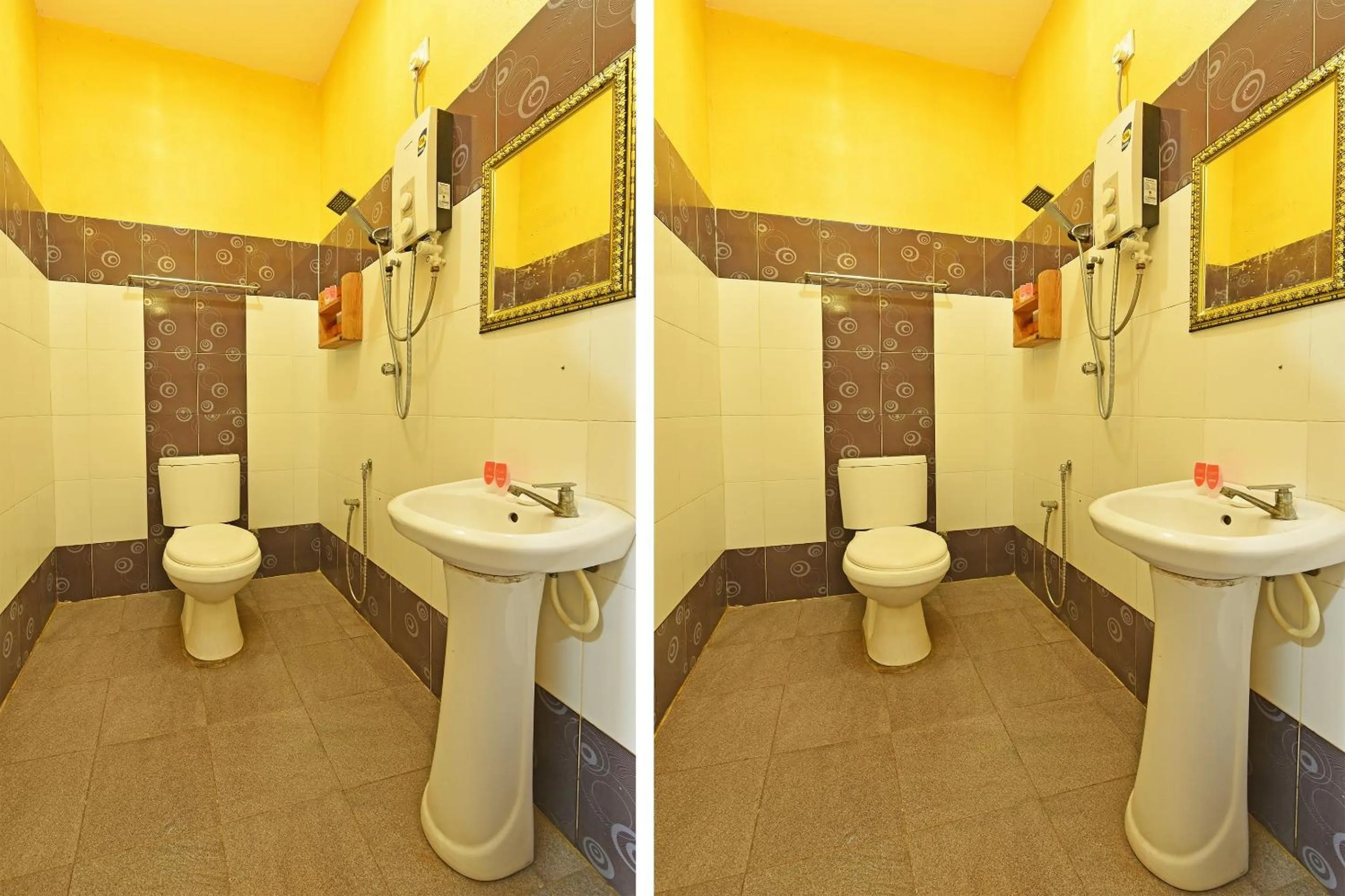 Bathroom in Hotel O Awan Biru Motel