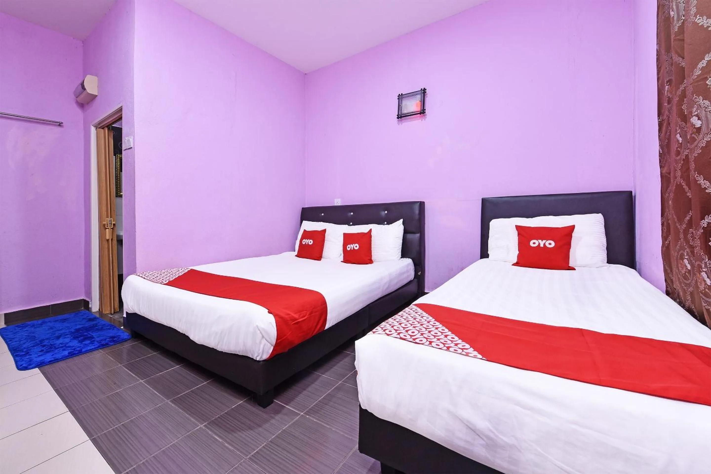 Bedroom, Bed in Hotel O Awan Biru Motel