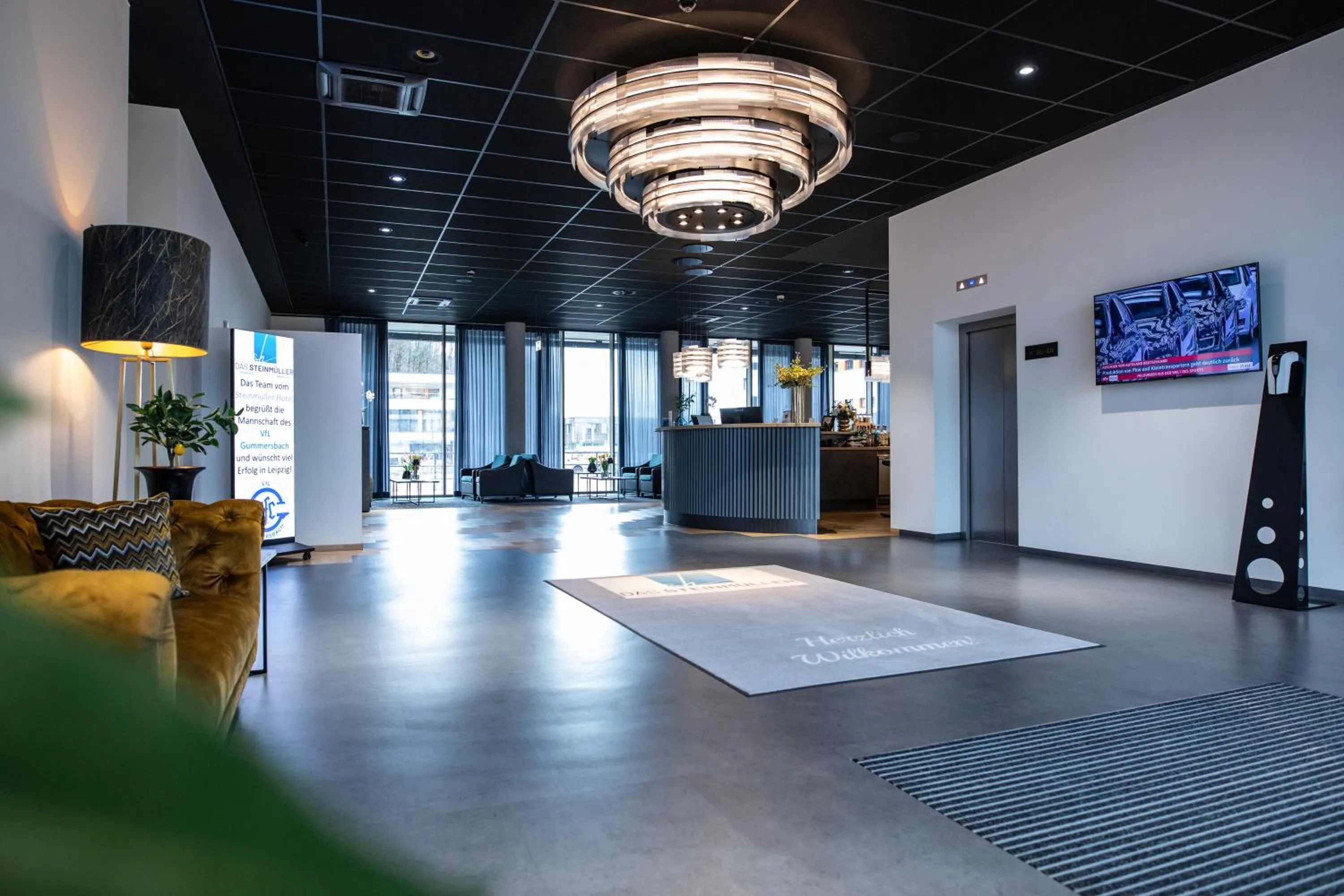 Lobby or reception in Das Steinmüller Hotel