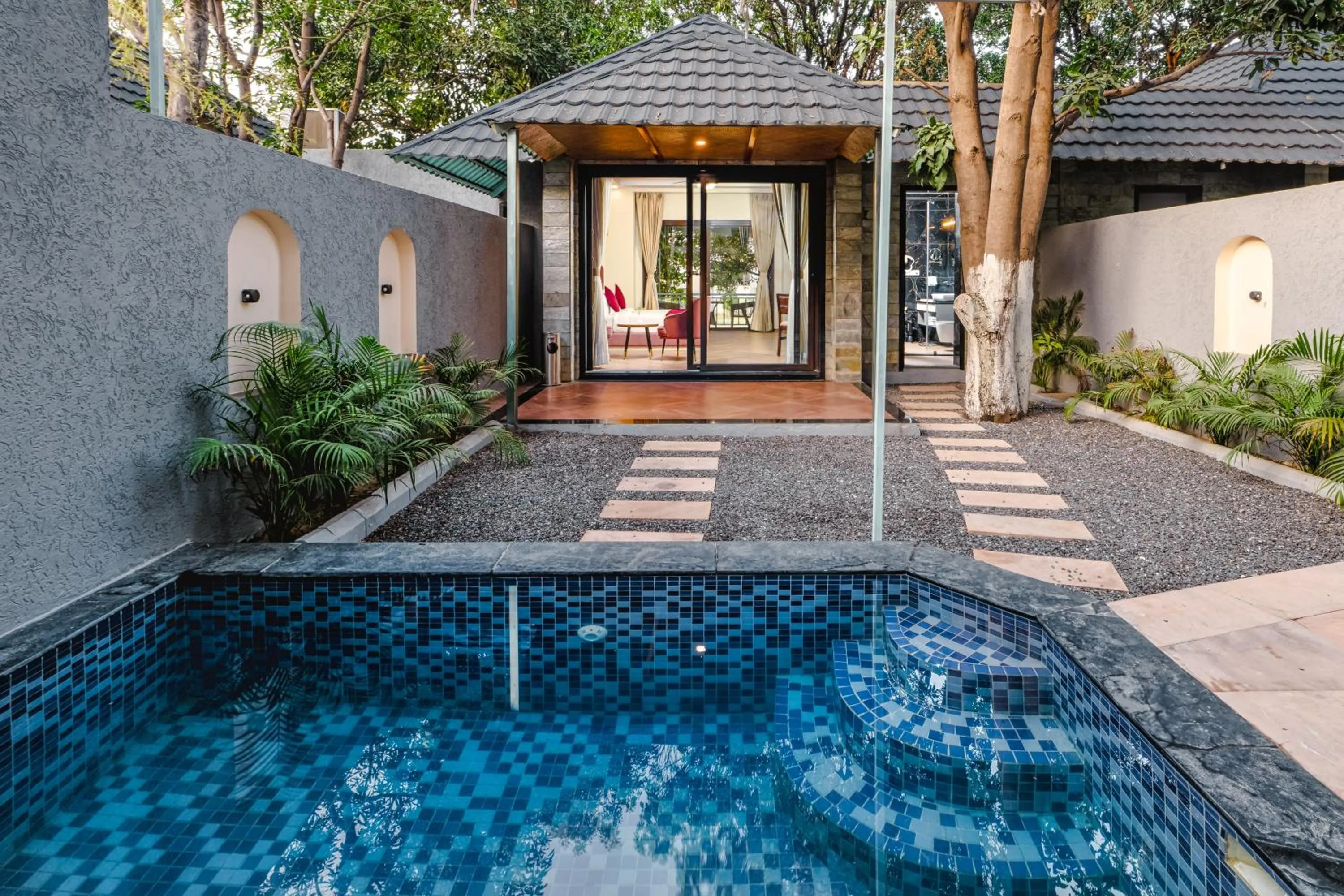 Swimming pool in Savitri Resort