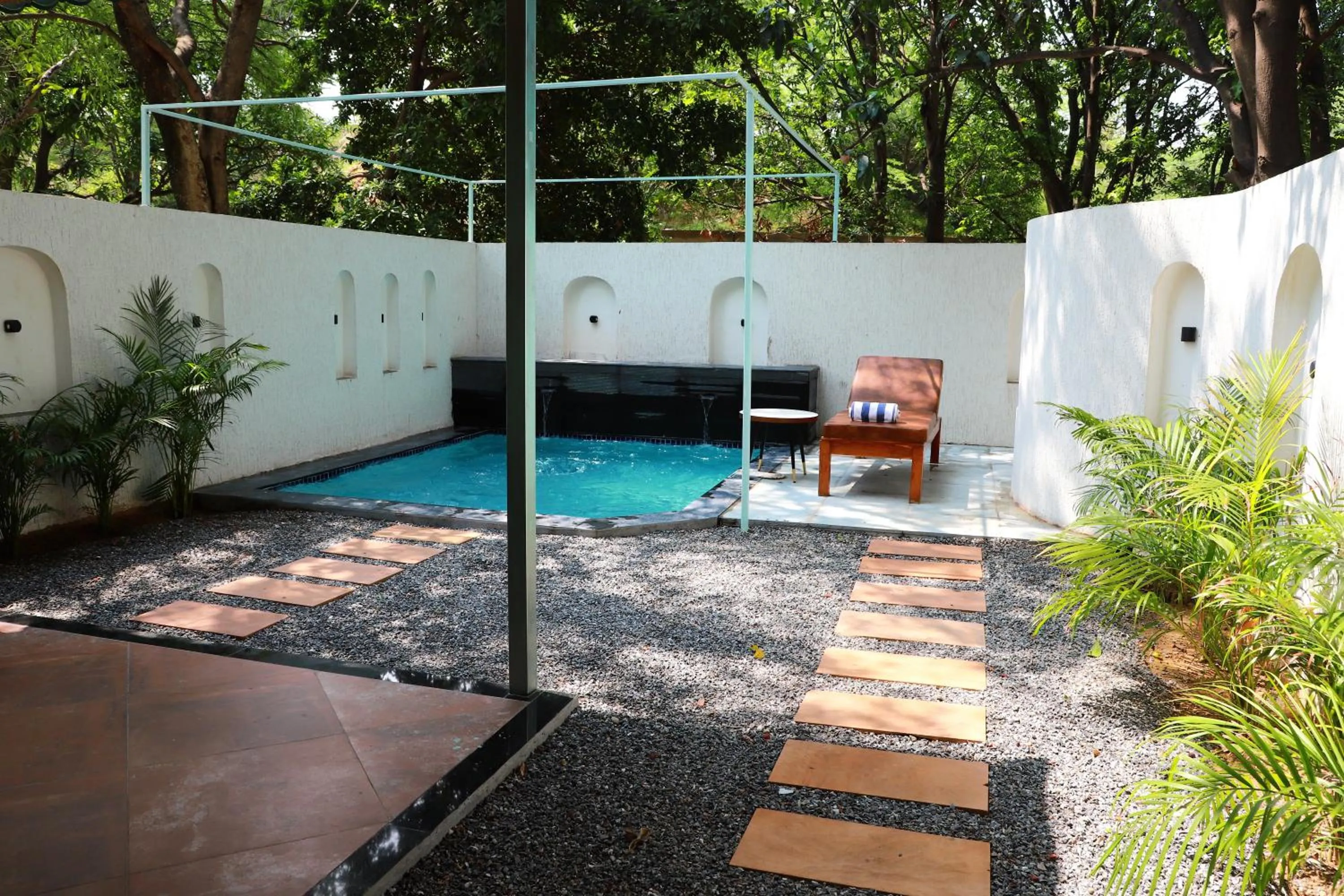 Swimming pool in Savitri Resort