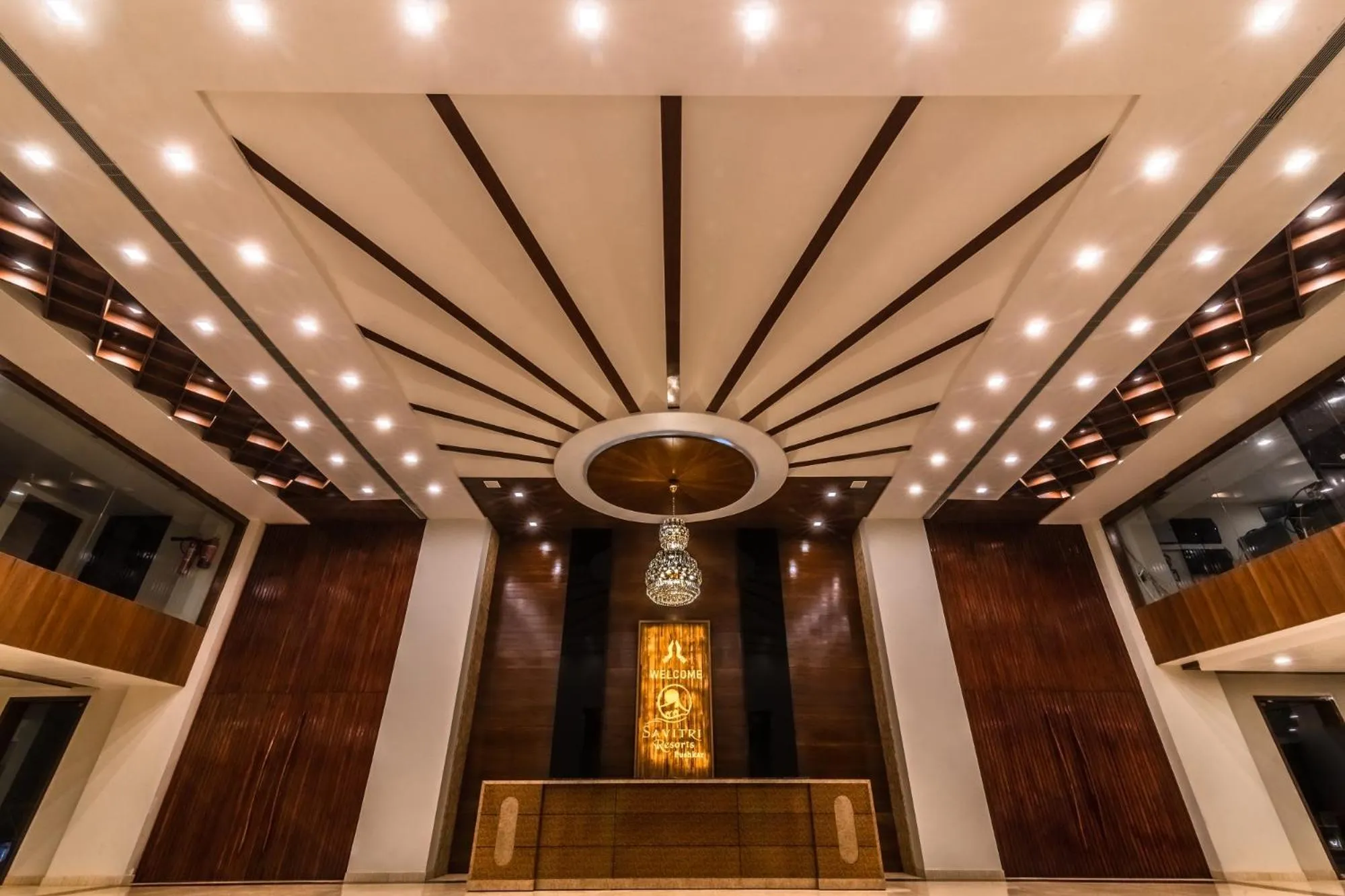 Lobby or reception in Savitri Resort