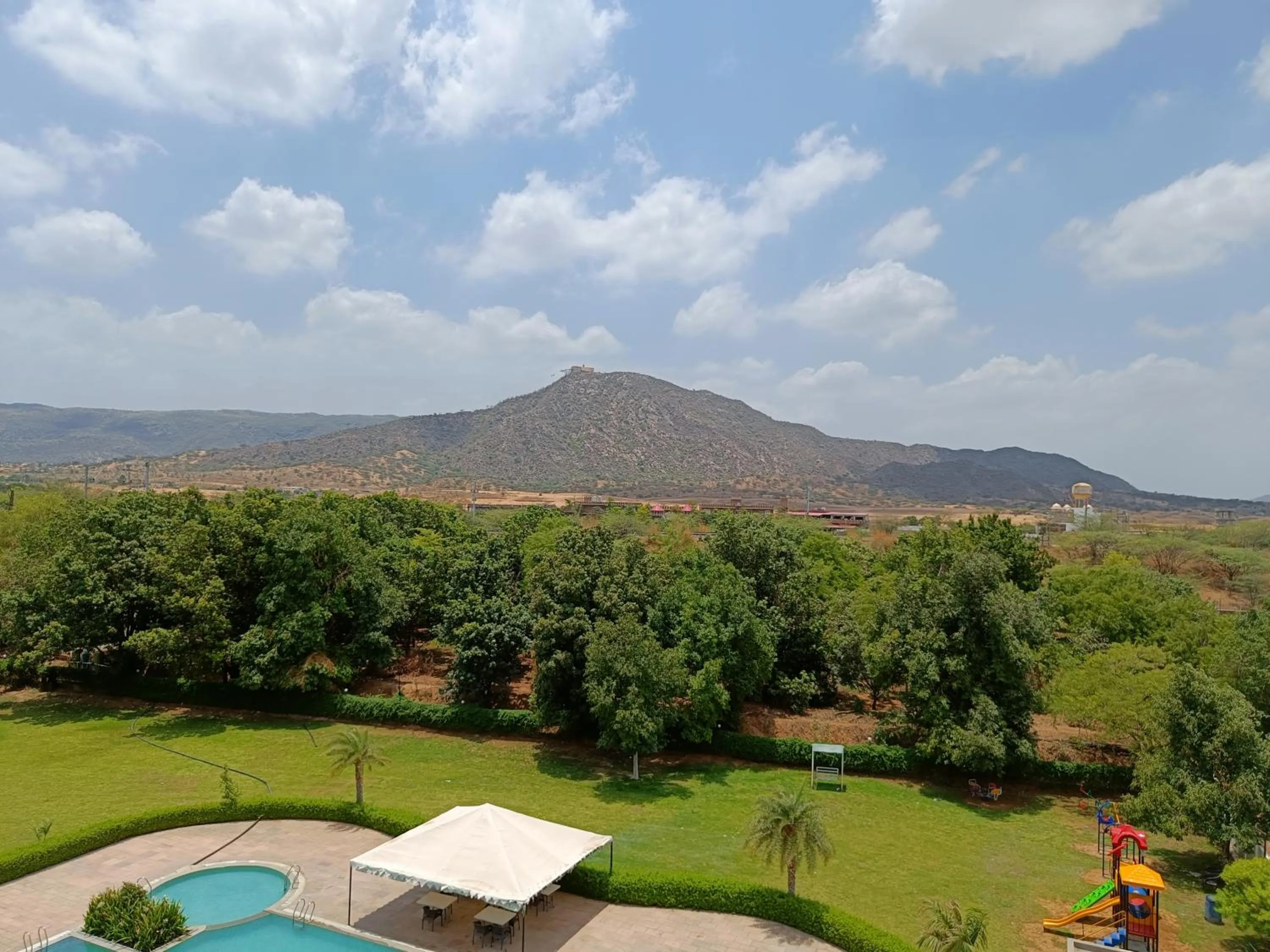 Mountain view in Savitri Resort