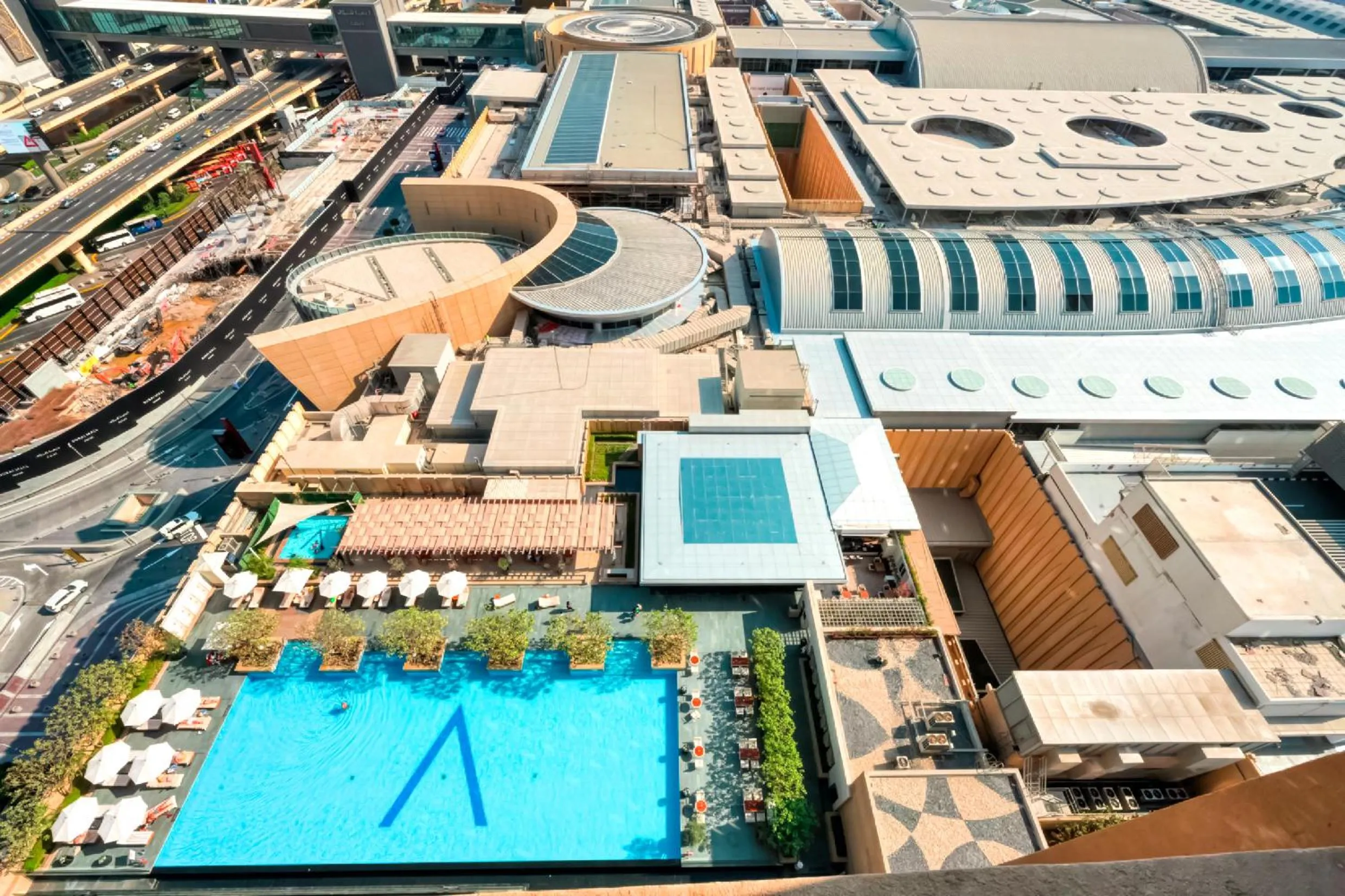 View (from property/room) in Emaar Fashion Avenue one bedroom - Formerly Address Dubai Mall Four Apple Holiday Homes