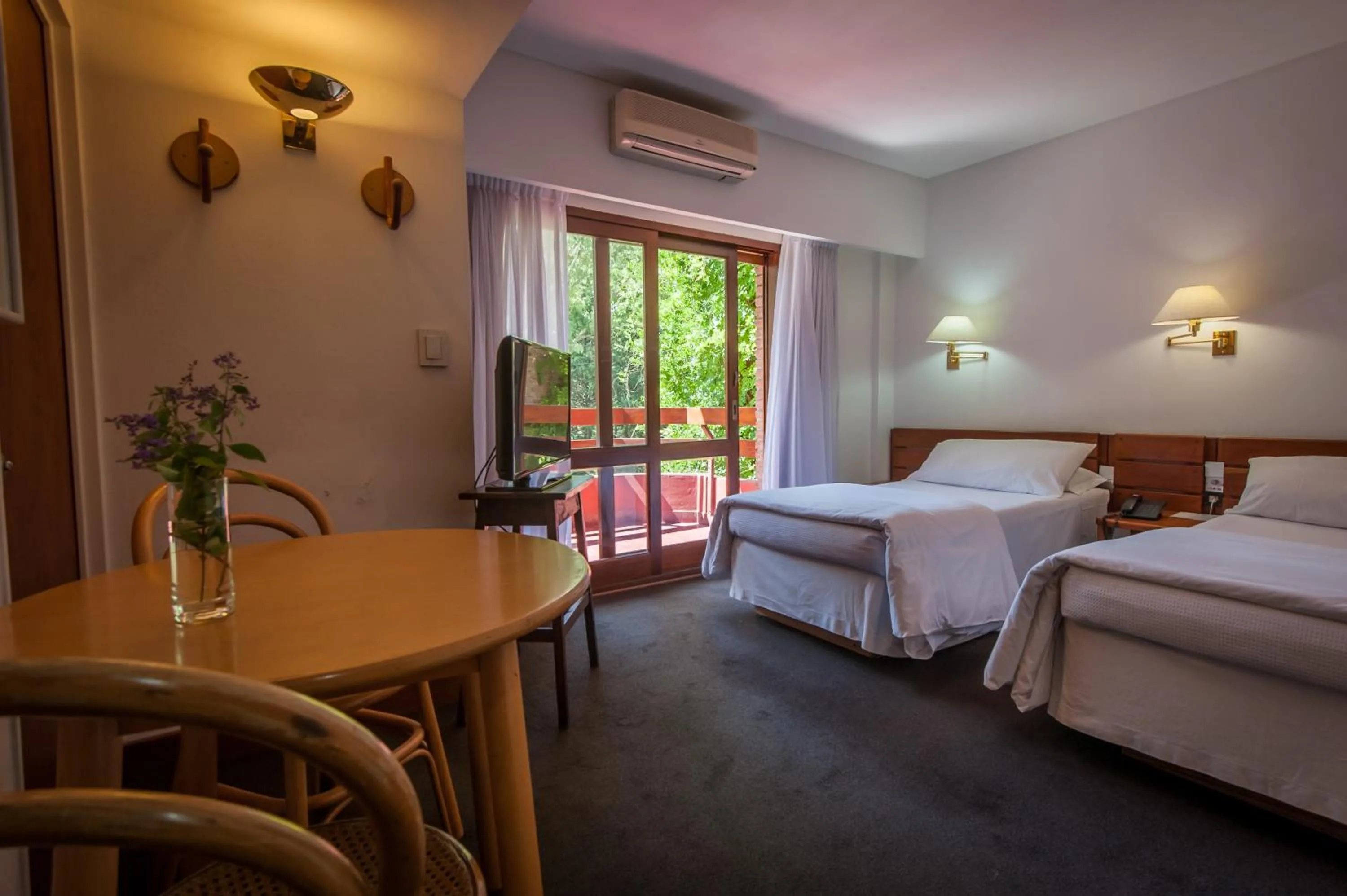 View (from property/room), Bed in Hotel del Bosque