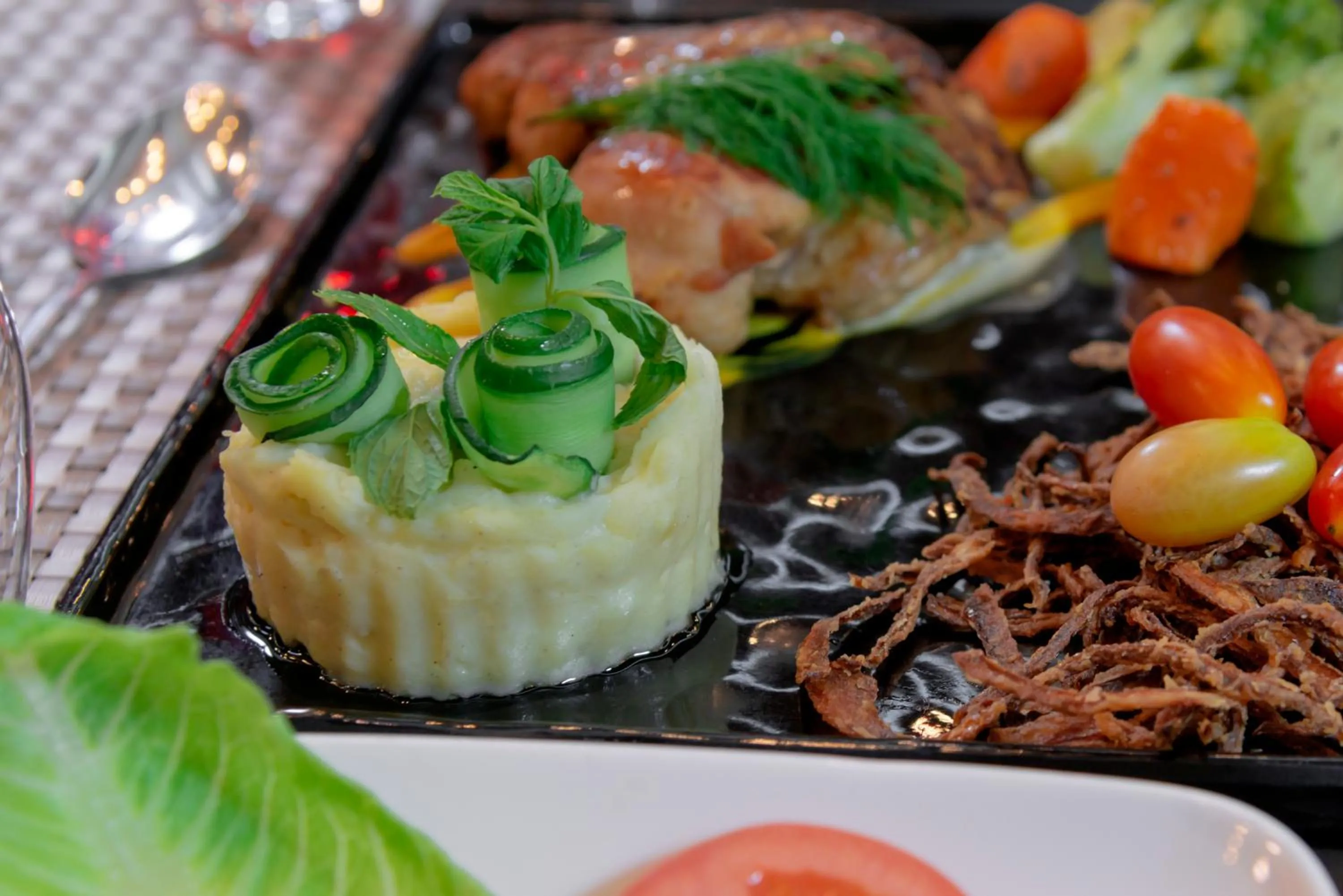 Food and drinks in Petra Elite Hotel