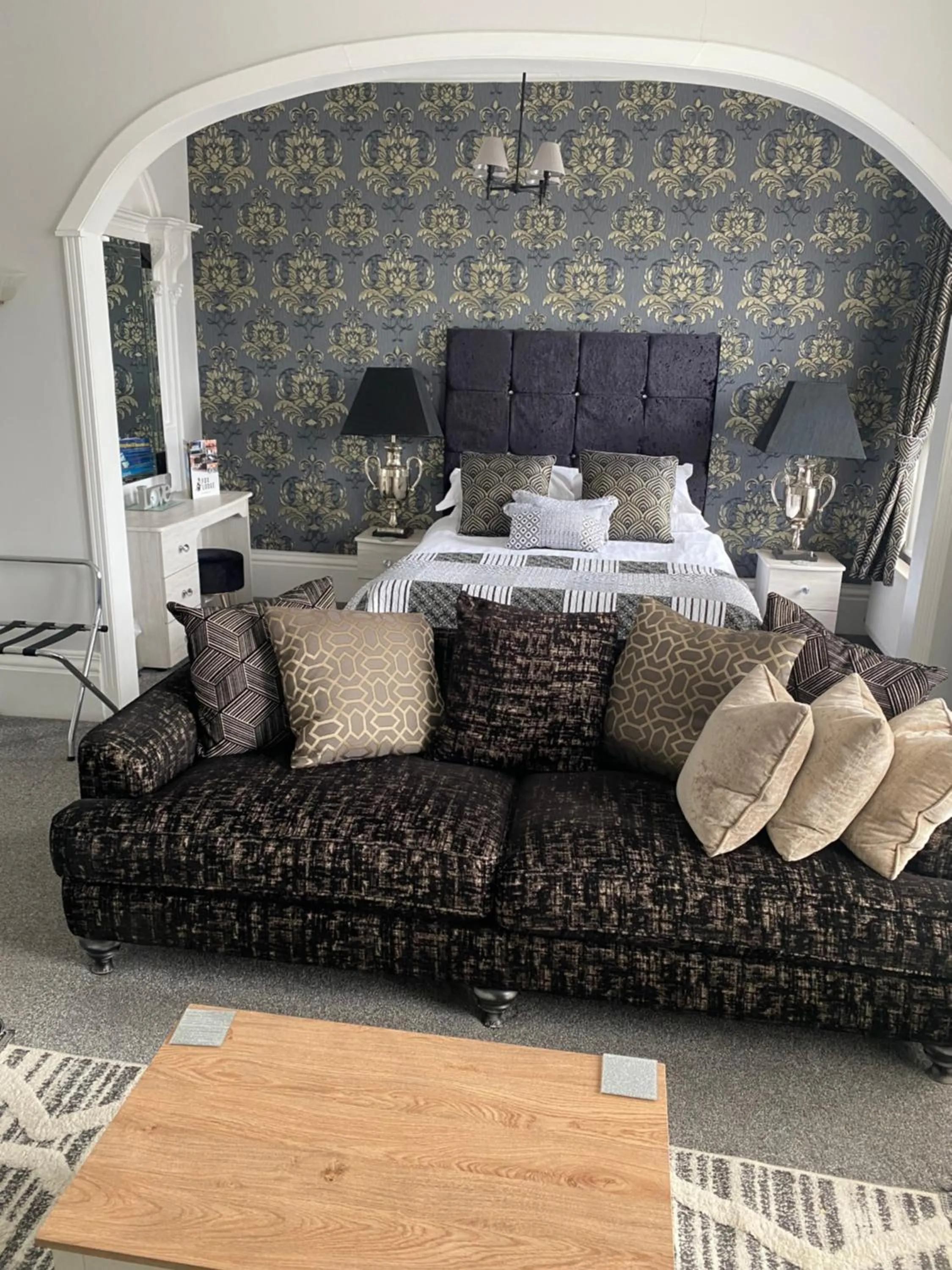 Bedroom, Bed in Fox lodge