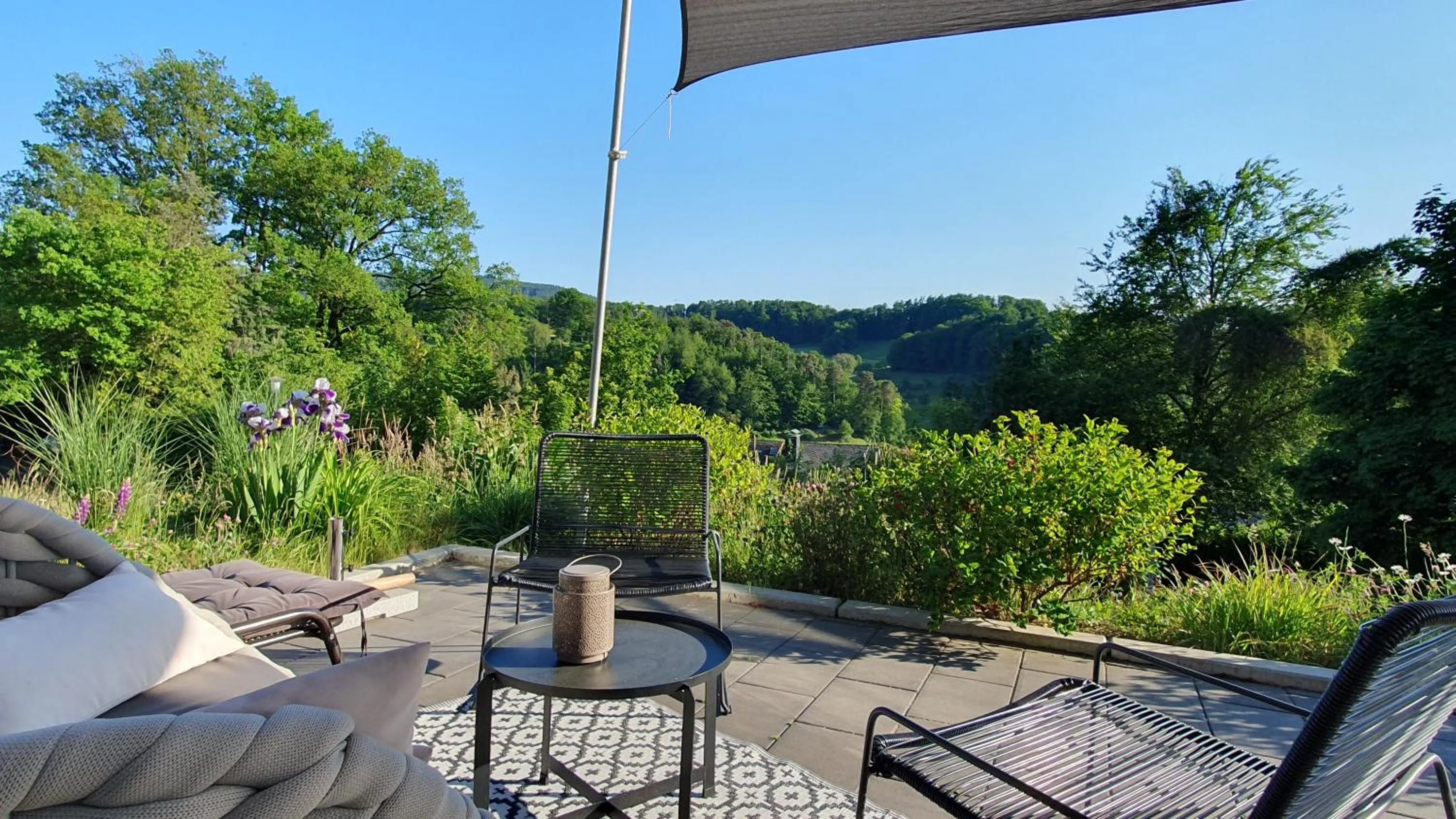 Odenwald-Lodge mit Infrarotsauna und E-Ladestation "Haus Purpur"