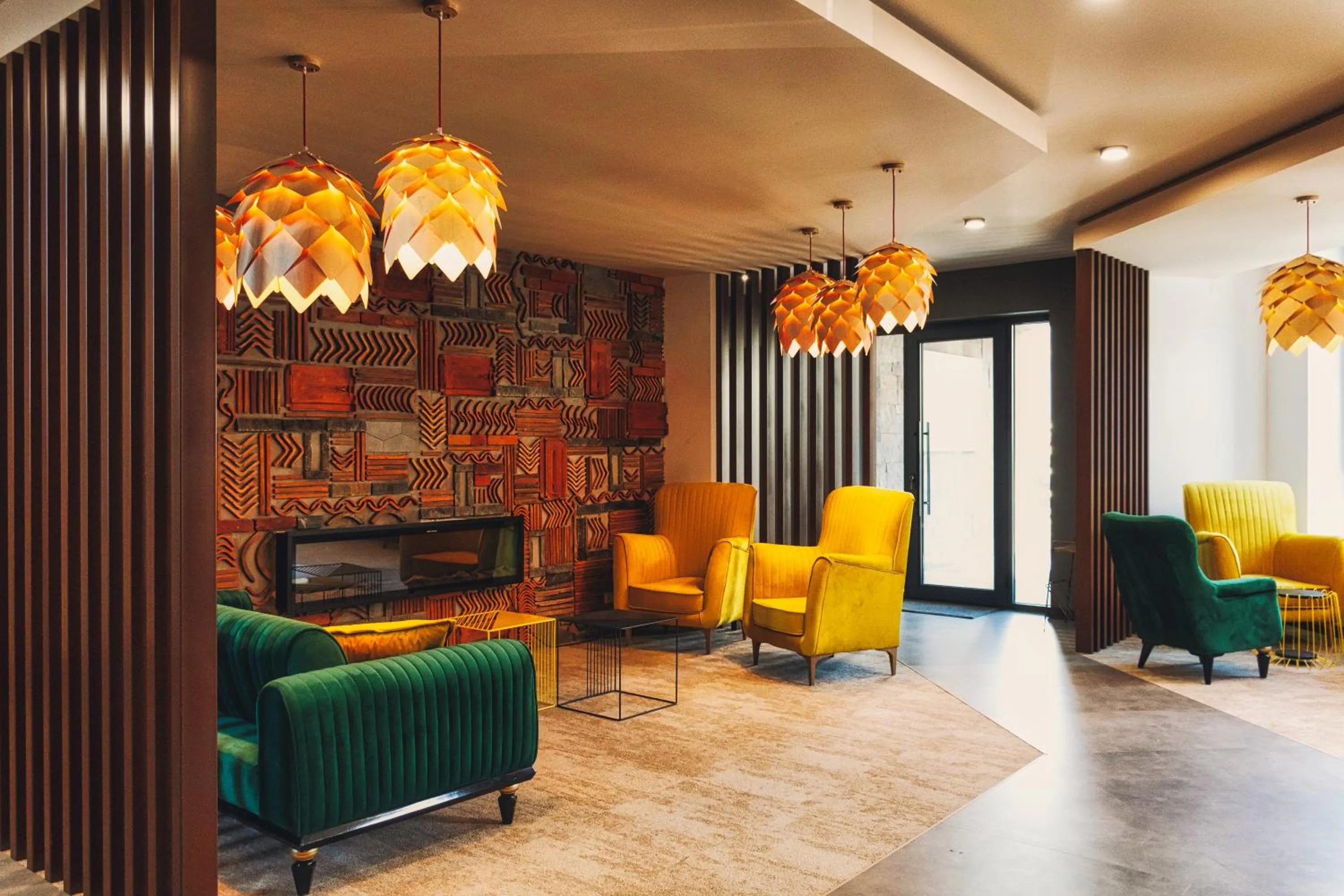 Lobby or reception in Paliani Hotel