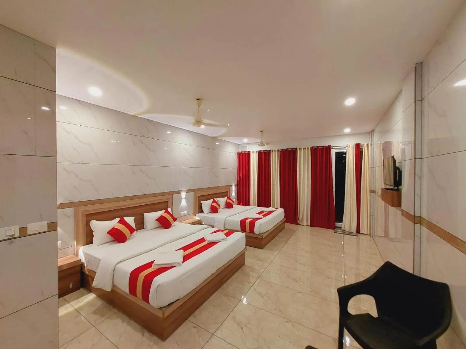 Bed in Mistica Munnar