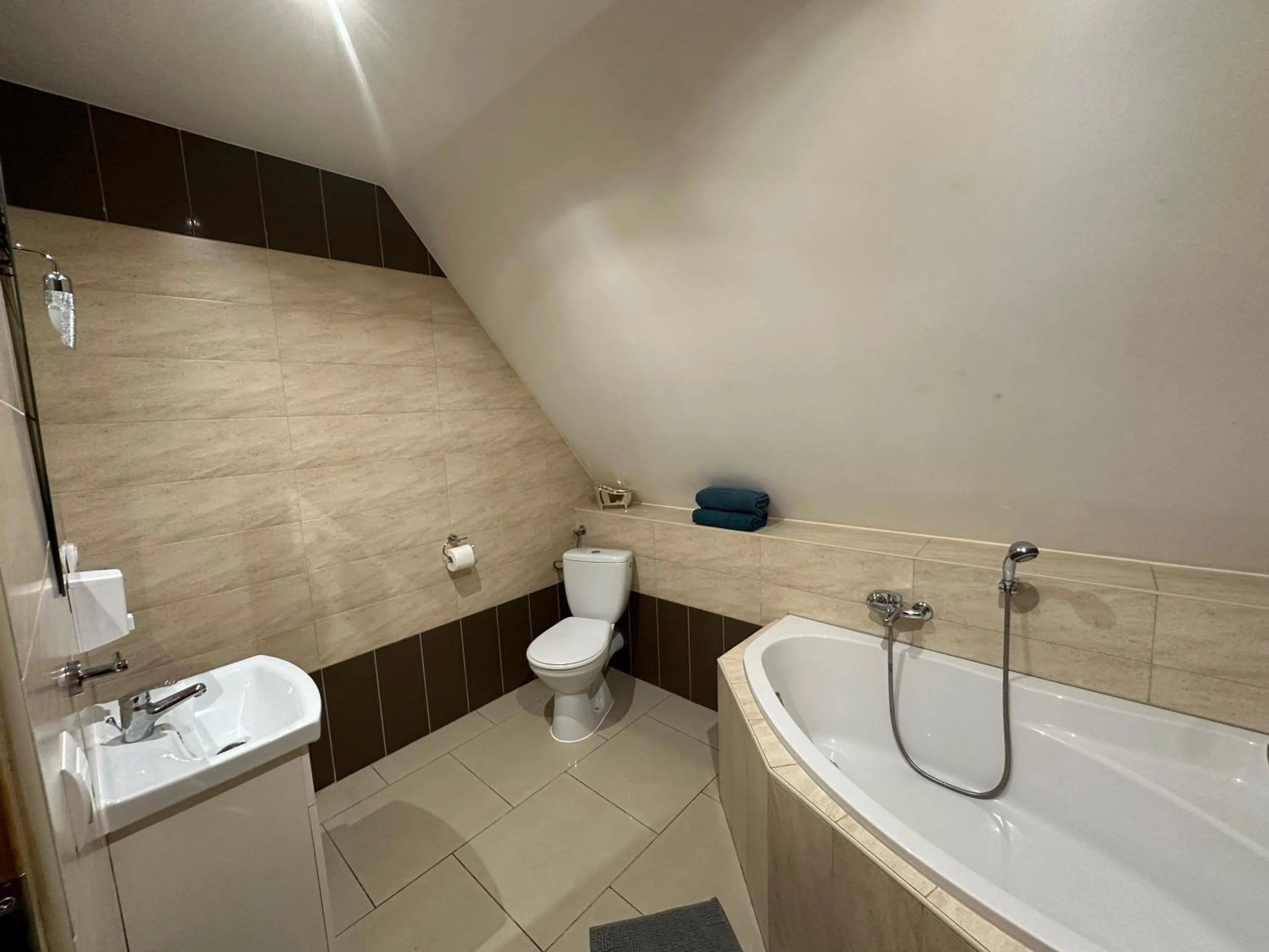 Toilet in Dom Gościnny Gerus