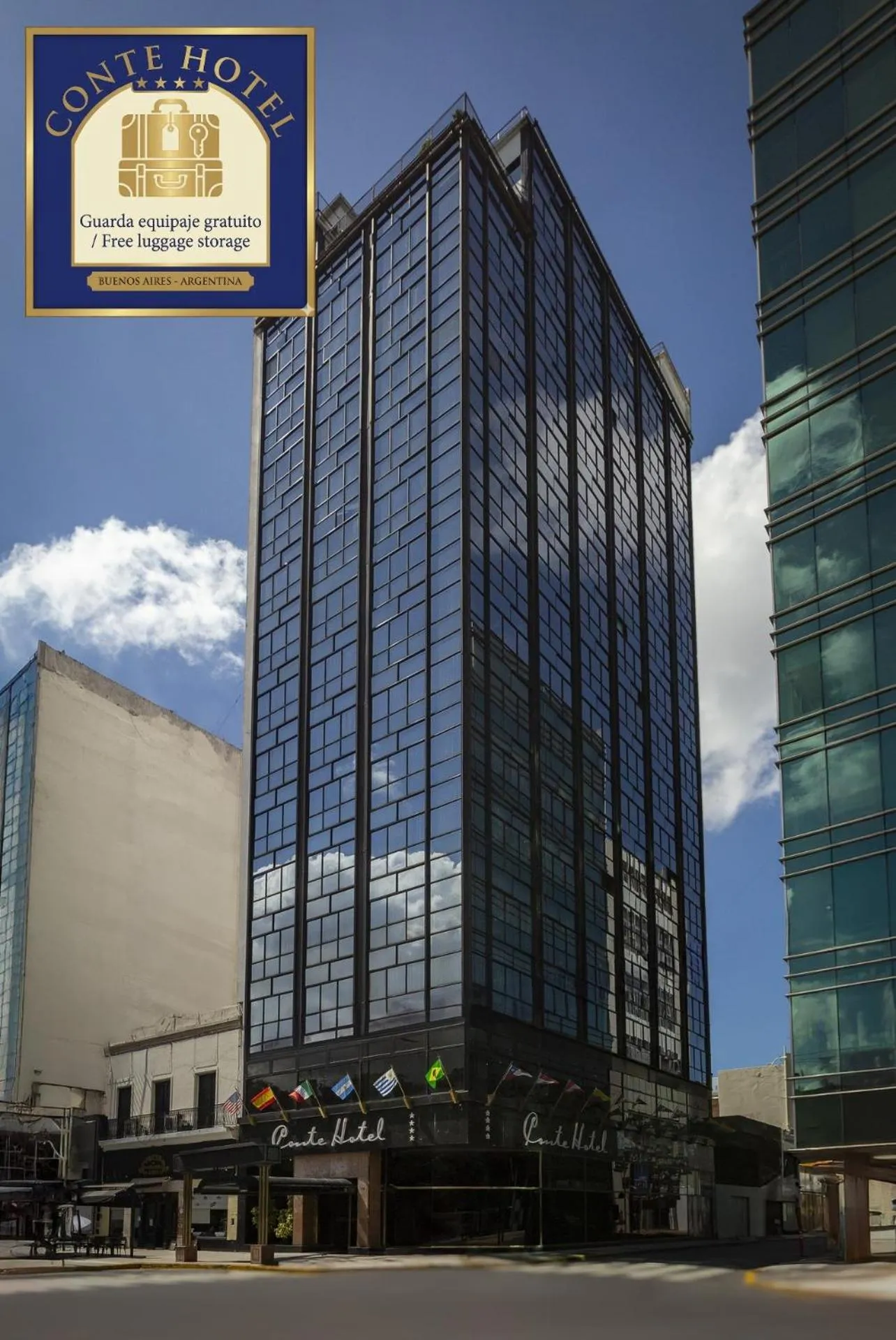 Property building in Hotel Conte