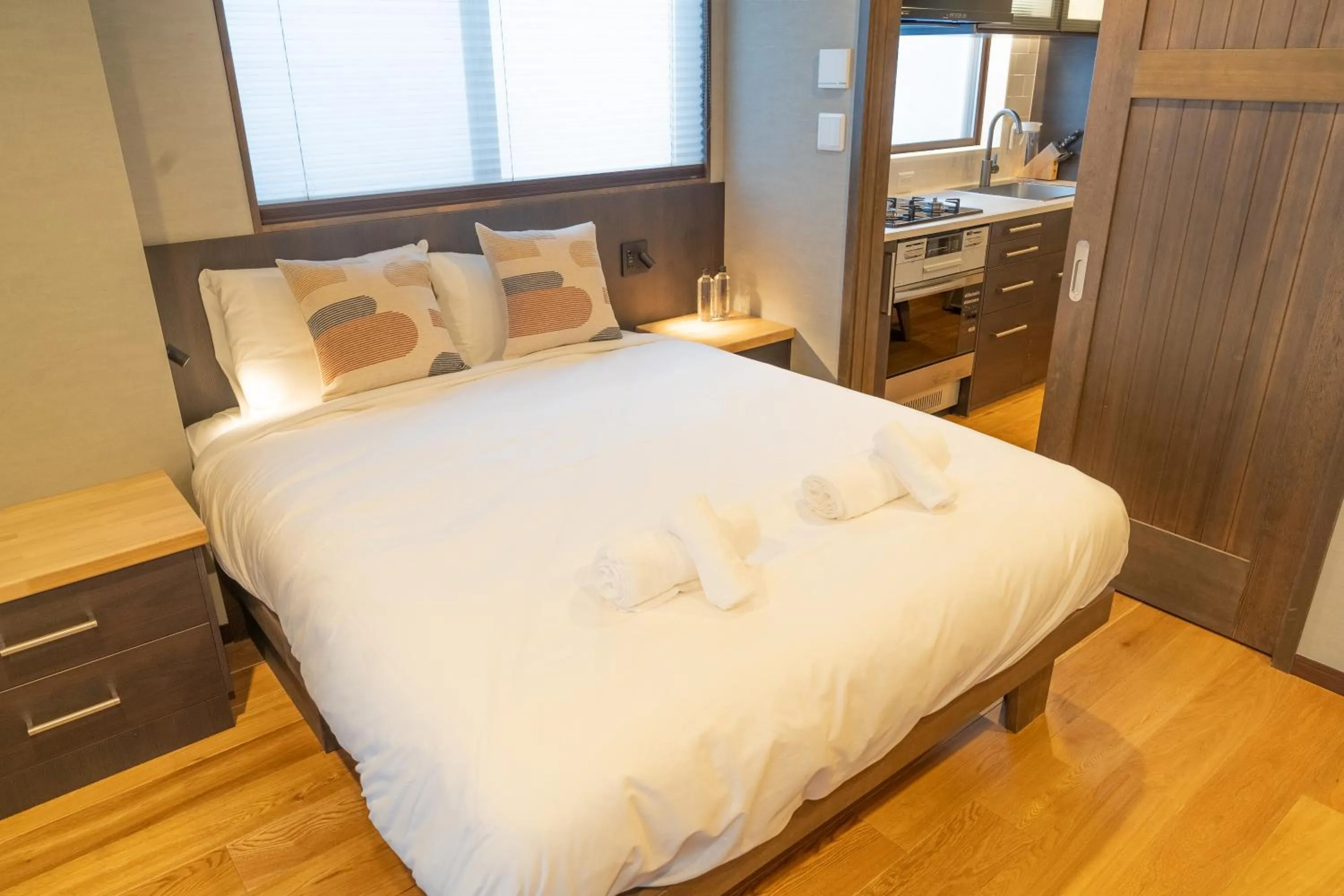 Bed in T Square Hakuba