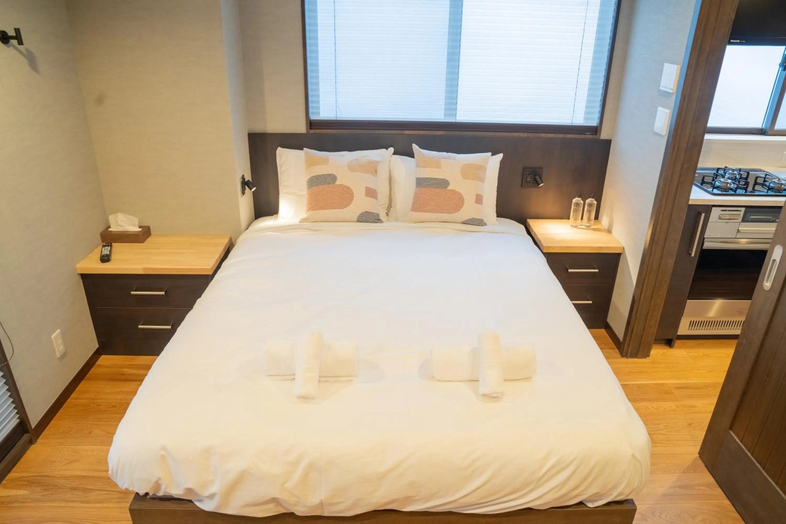 Bed in T Square Hakuba